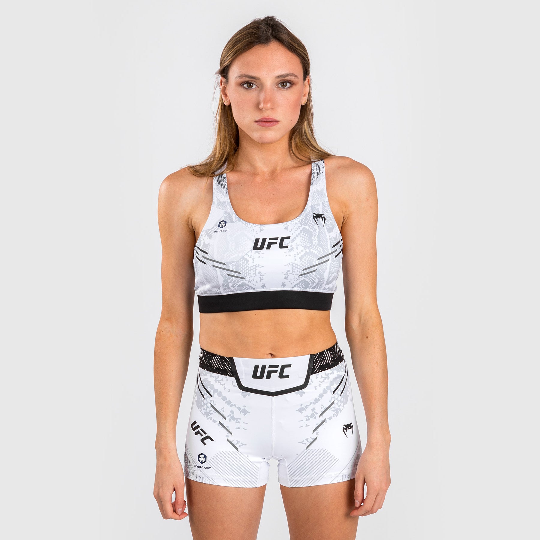 Brassière Femme UFC Authentic Adrenaline Fight Night By Venum - Blanc - product-type_Brassières de sport