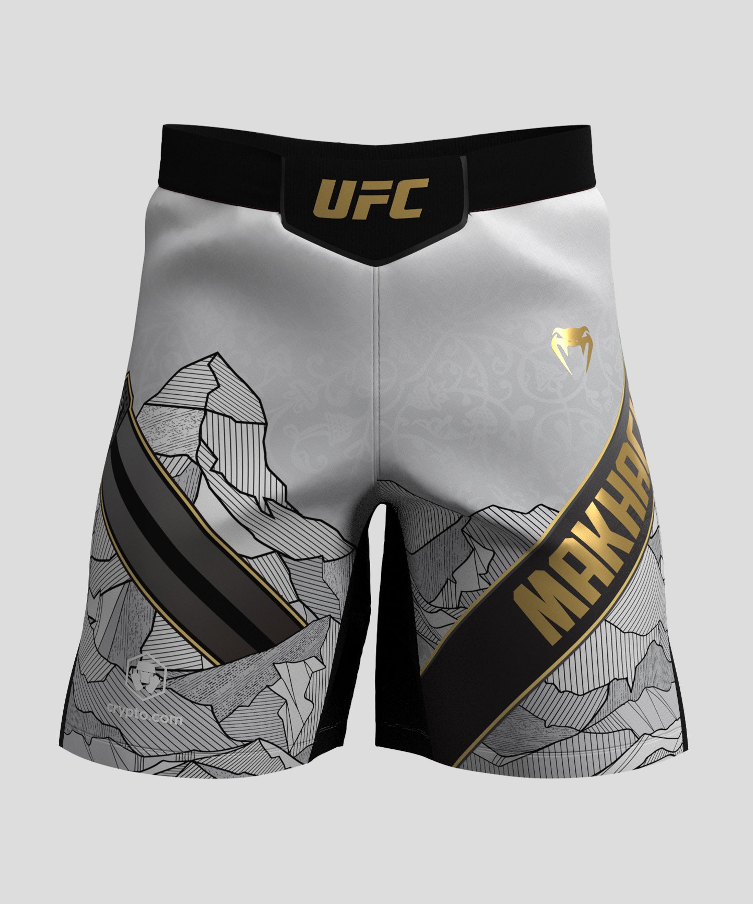 Short de combat pour Hommes UFC Unrivaled by Venum Islam Makhachev - Blanc/Noir - product-type_Shorts de MMA