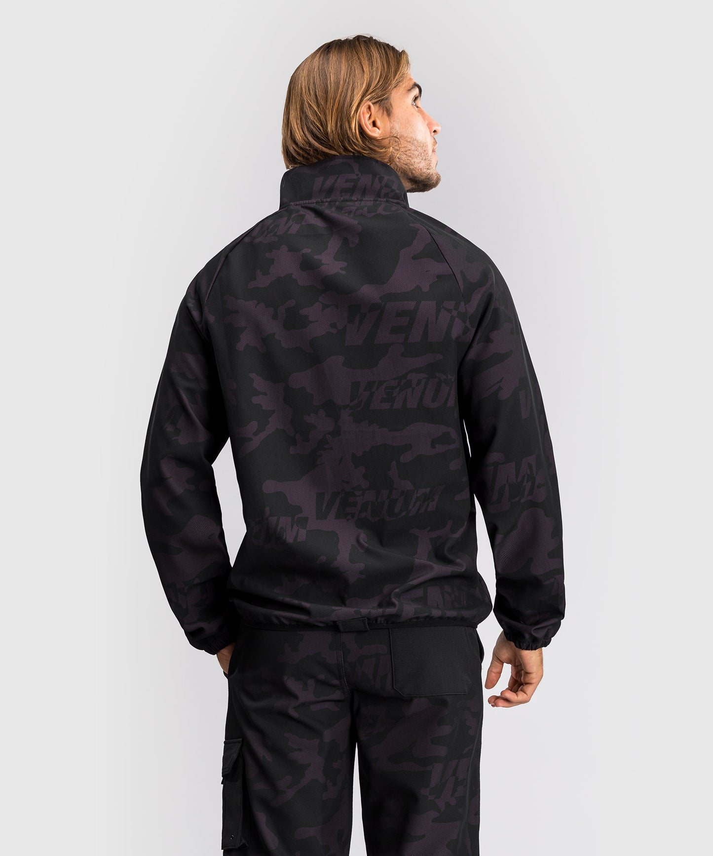 Veste de Survêtement Pour Hommes Venum Trooper - Noir/Violet - product-type_Sweatshirts