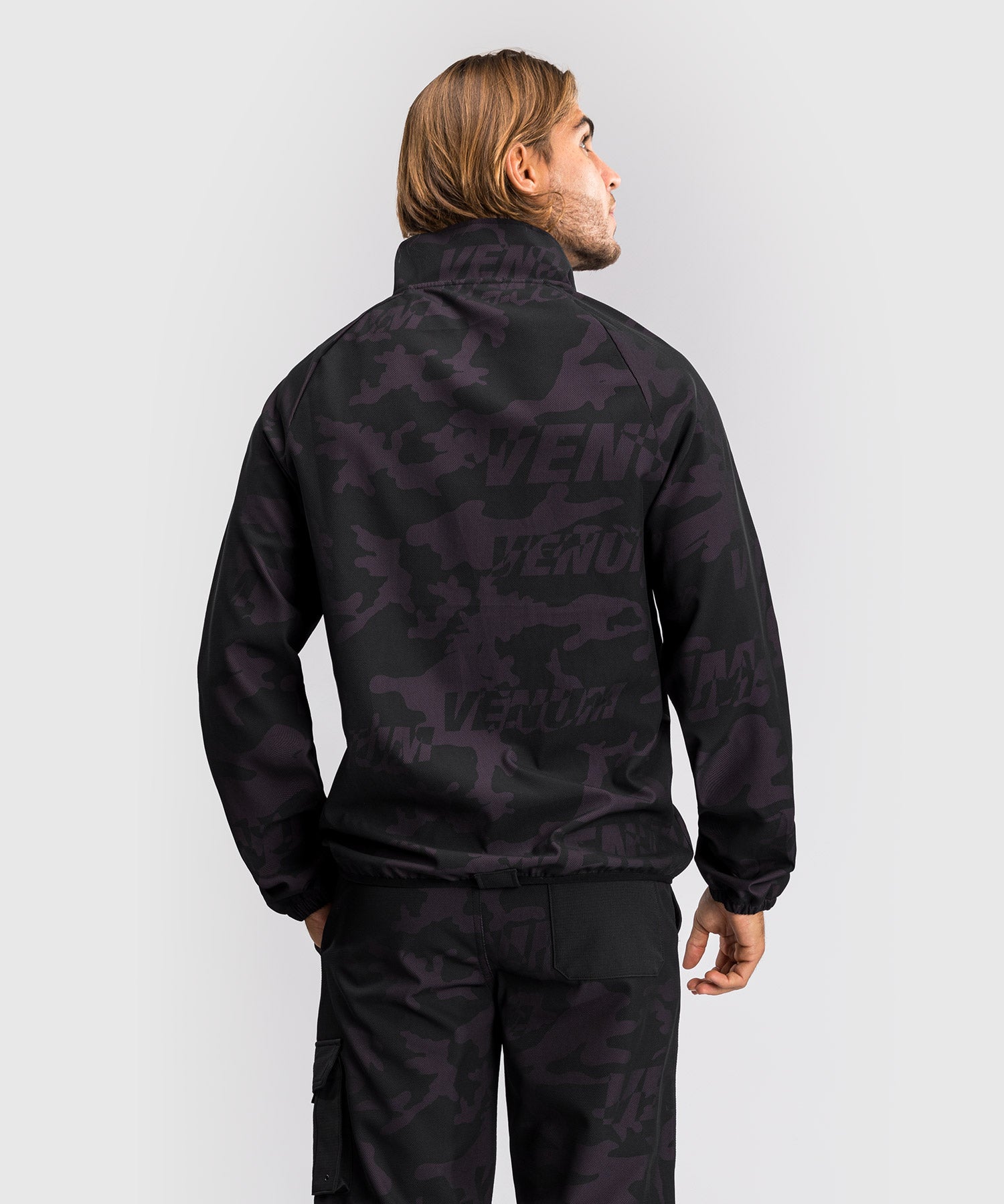 Veste de Survêtement Pour Hommes Venum Trooper - Noir/Violet - product-type_Sweatshirts