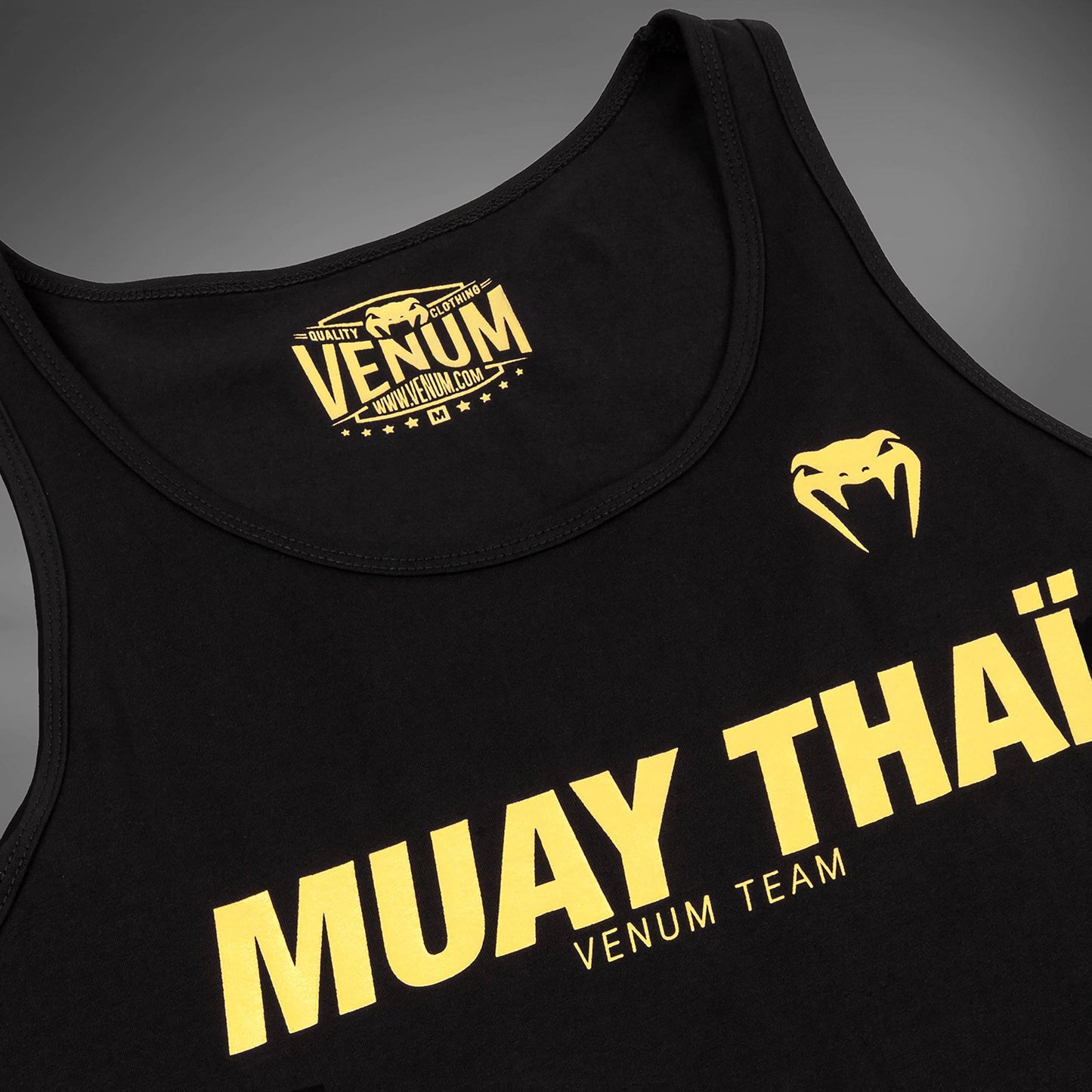 Débardeur Noir/Or Venum Muay Thai VT - product-type_Débardeurs