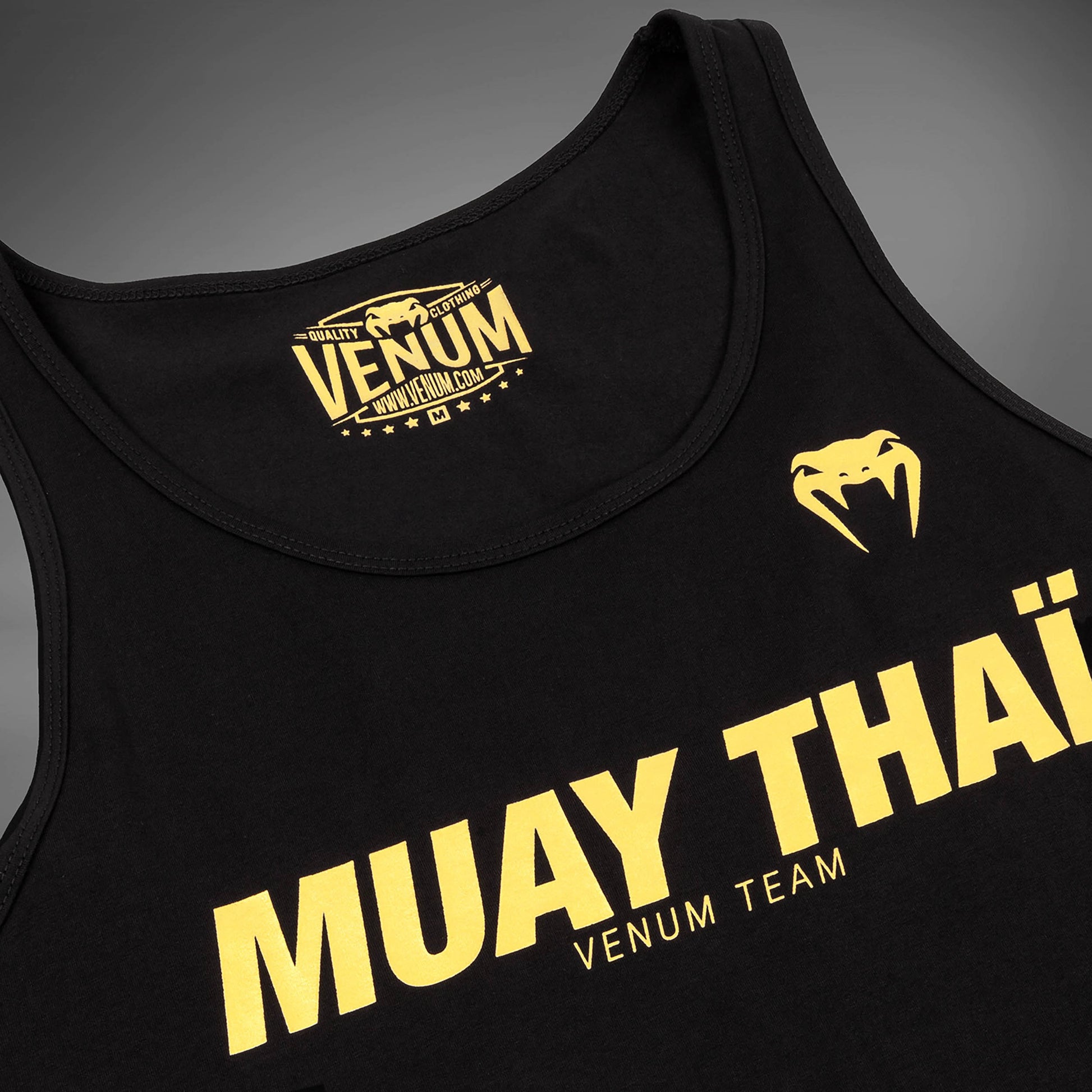 Débardeur Noir/Or Venum Muay Thai VT - product-type_Débardeurs