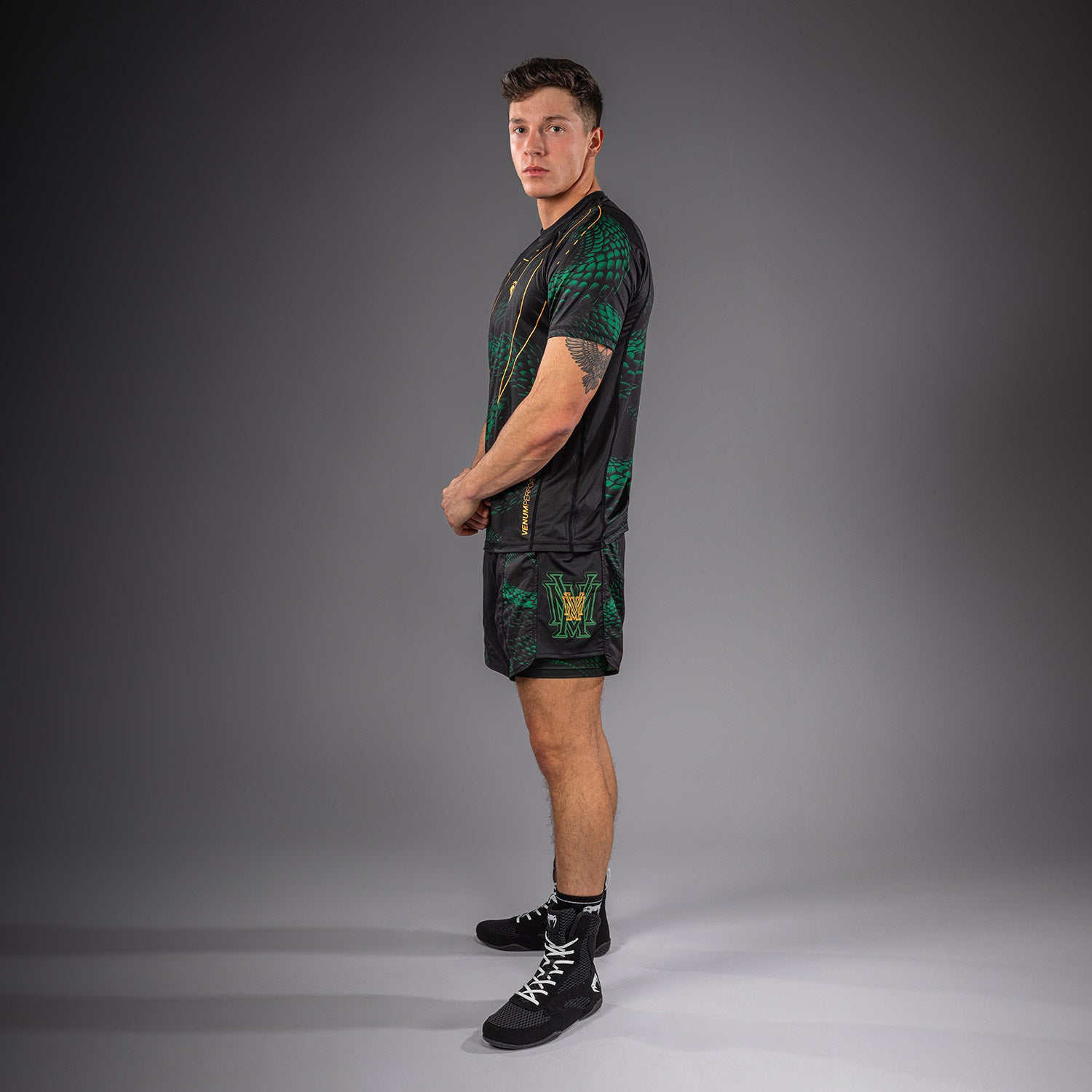 T-shirt Dry Tech Venum Matupa - Noir/Vert/Or - product-type_T-Shirts Dry Tech