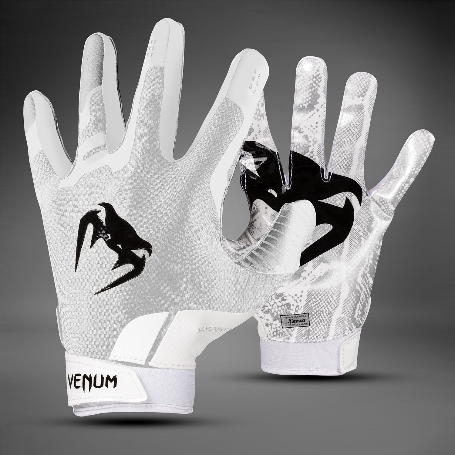 Gants de Football Venum Elite - Blanc/Noir - product-type_Football Gloves