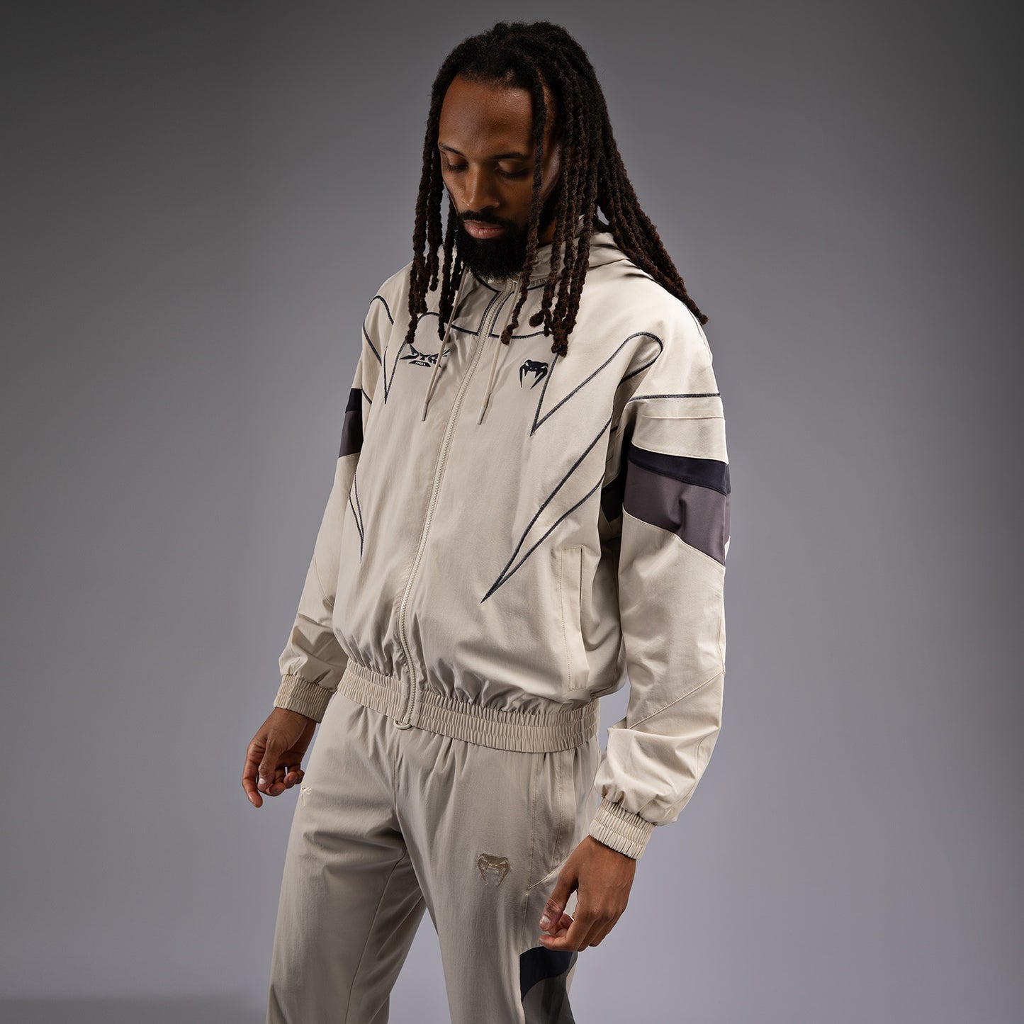 Veste de survêtement Venum x DTR Fight Attack 90 - Off-White - product-type_Vestes
