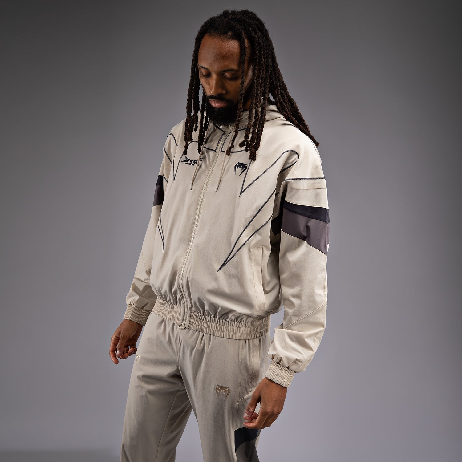 Veste de survêtement Venum x DTR Fight Attack 90 - Off-White - product-type_Vestes
