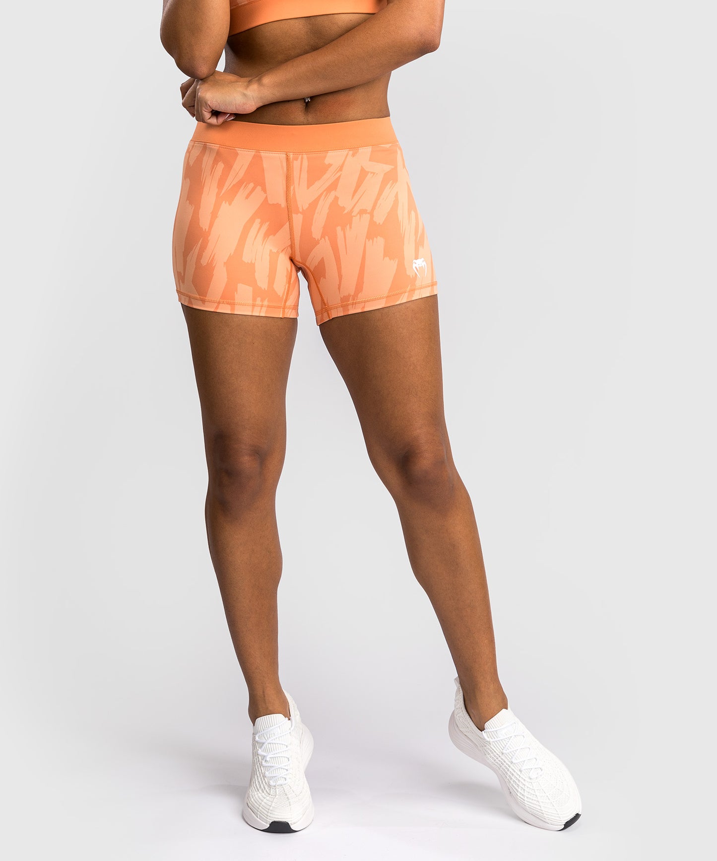 Shorts de Compression pour Femmes Venum Graffiti - Abricot Velours - product-type_Cycliste