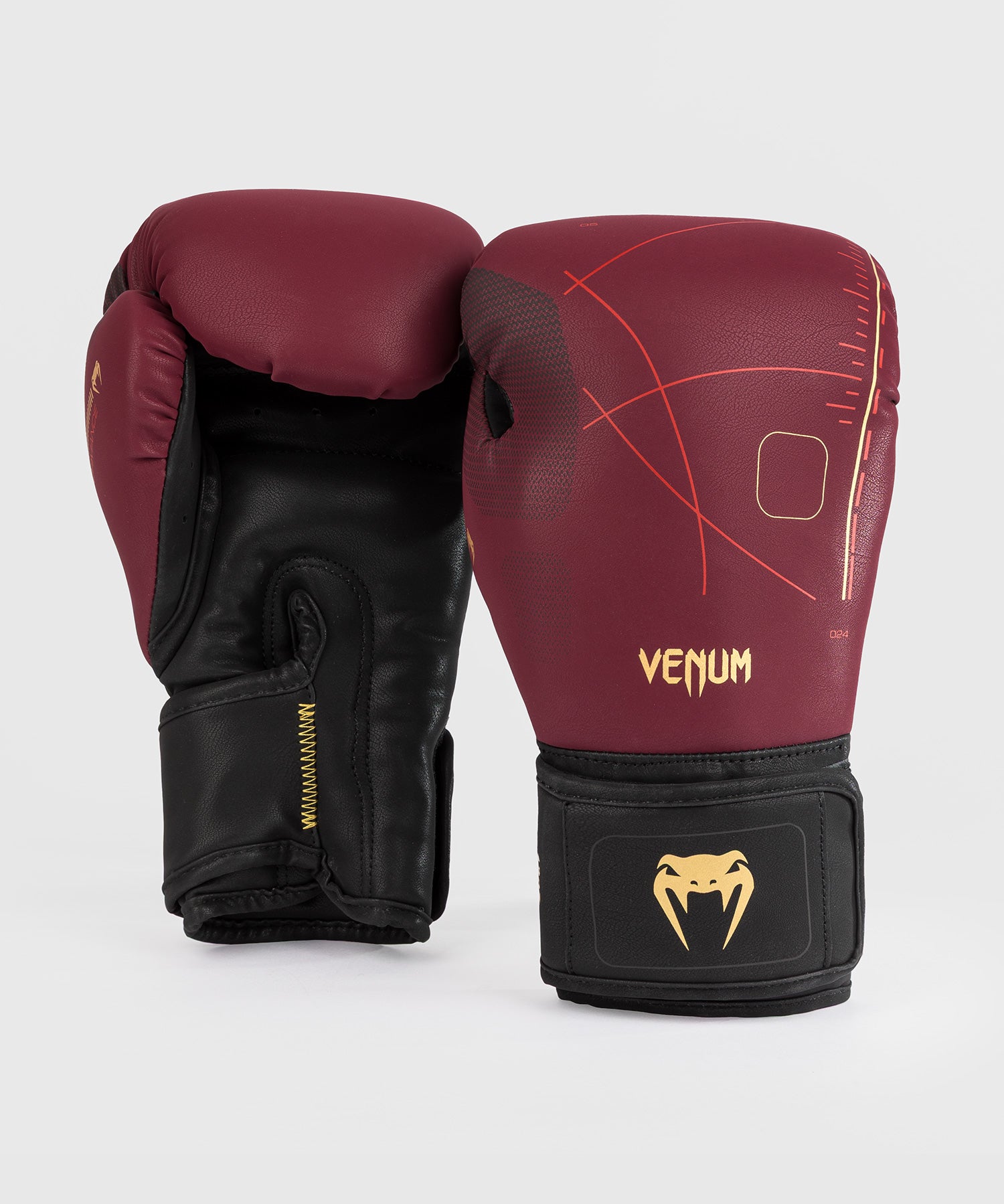 Gants de Boxe Venum Tactical XT- Noir/Bordeaux/Or - product-type_Gants de boxe