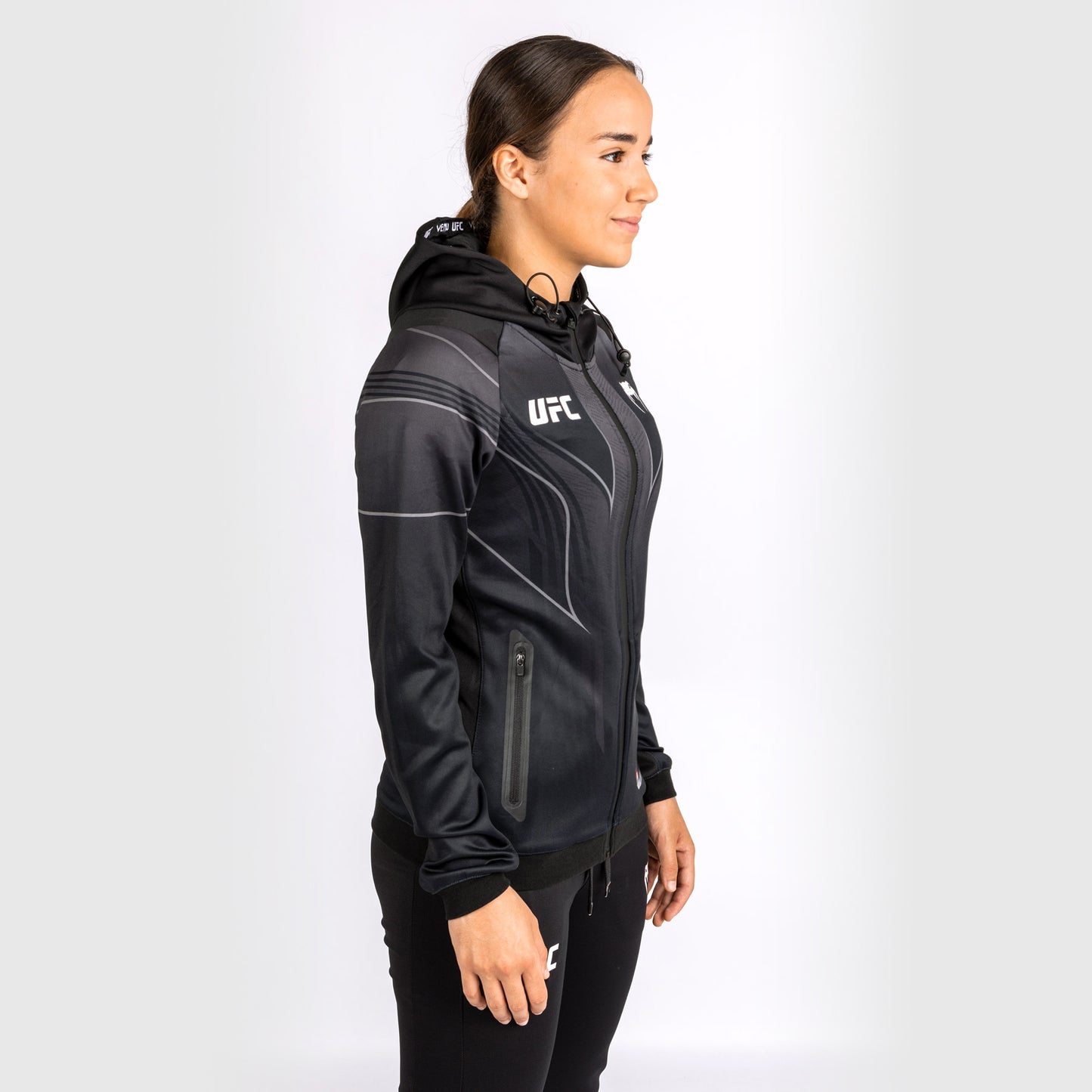 Sweatshirt Femme Personnalisé UFC Venum Authentic Fight Night 2.0 - Noir - product-type_Vestes