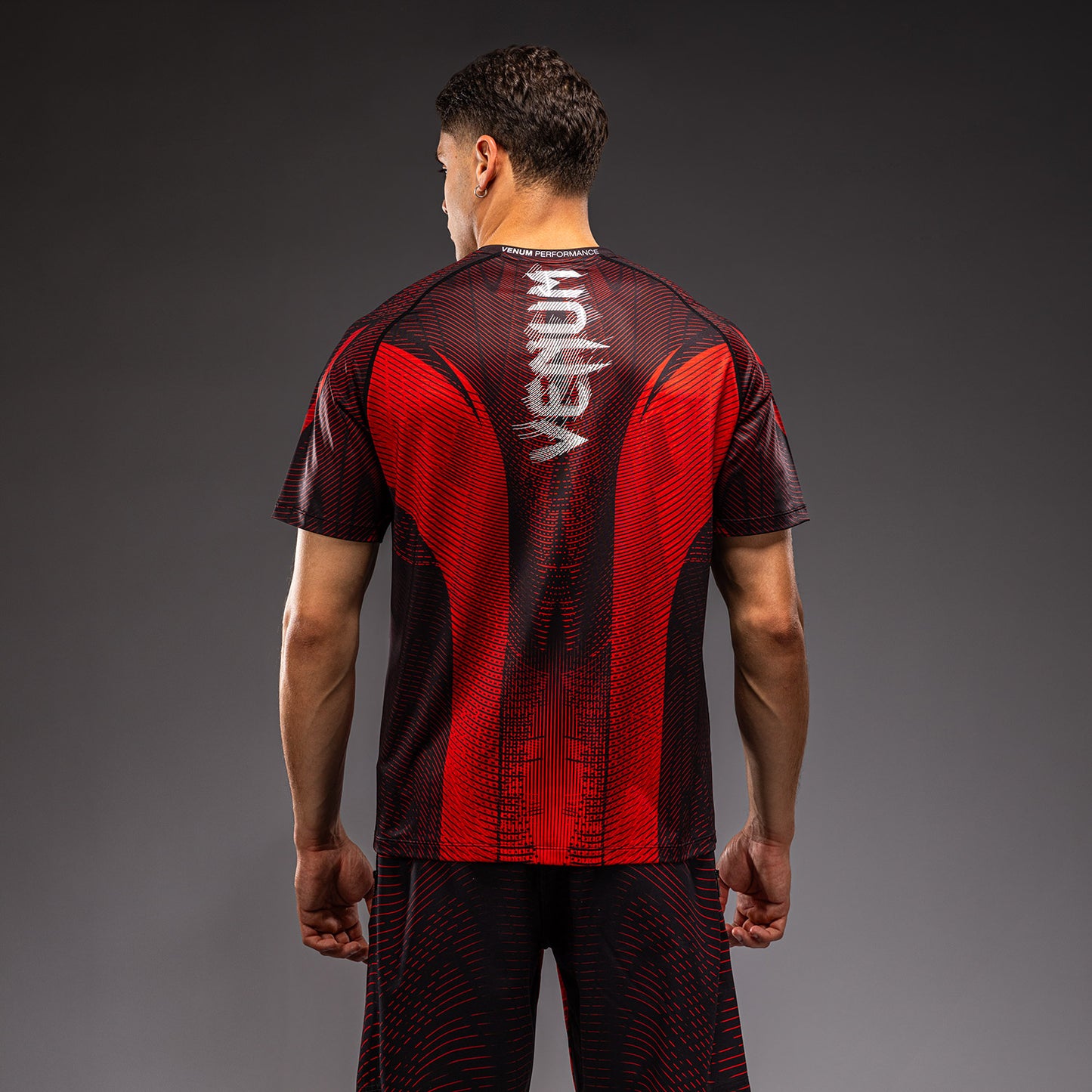 T-shirt Dry Tech Venum Galactic 3.0 - Rouge/Argent