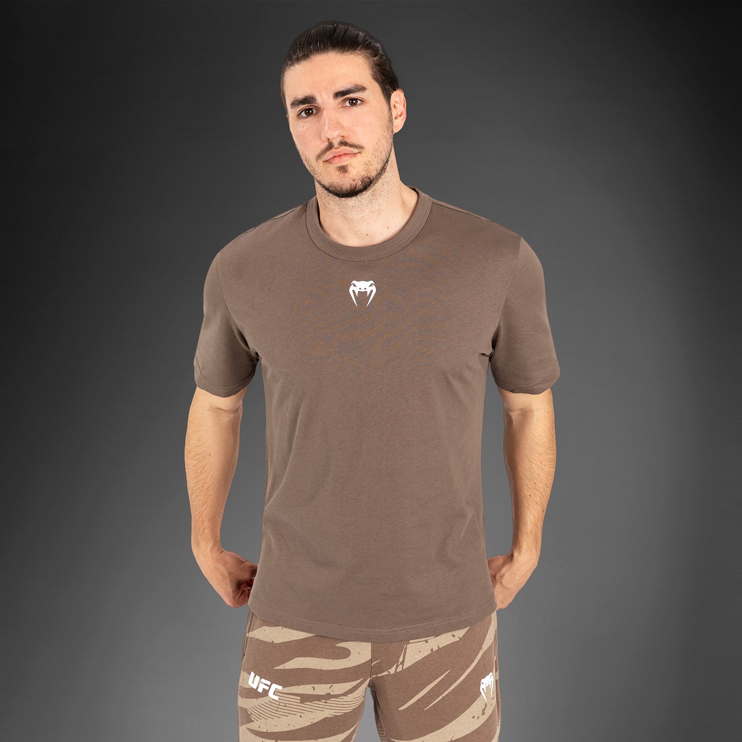 T-Shirt À Manches Courtes pour Hommes UFC Adrenaline by Venum Fight Week - Bronze - product-type_T-Shirts