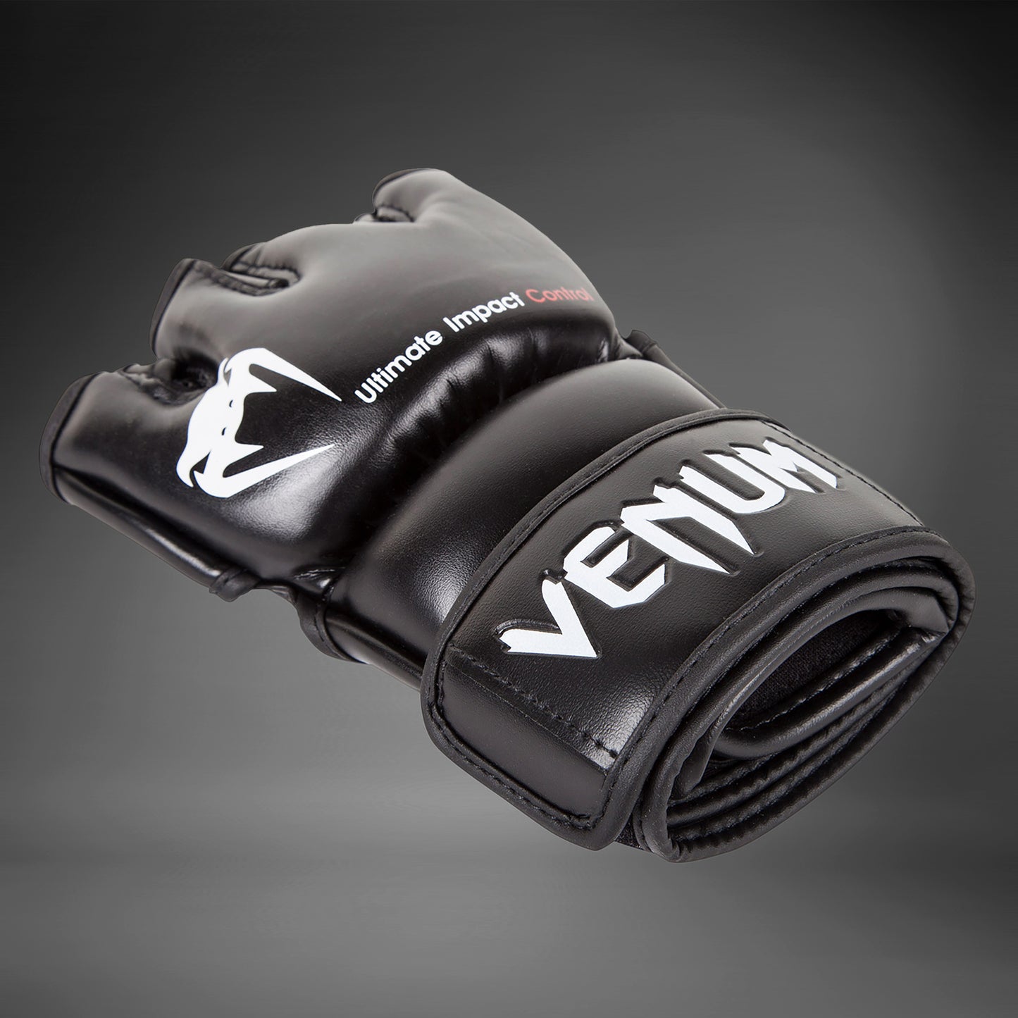 Gants de MMA Venum Impact - Cuir Skintex - Noir - product-type_Gants de MMA