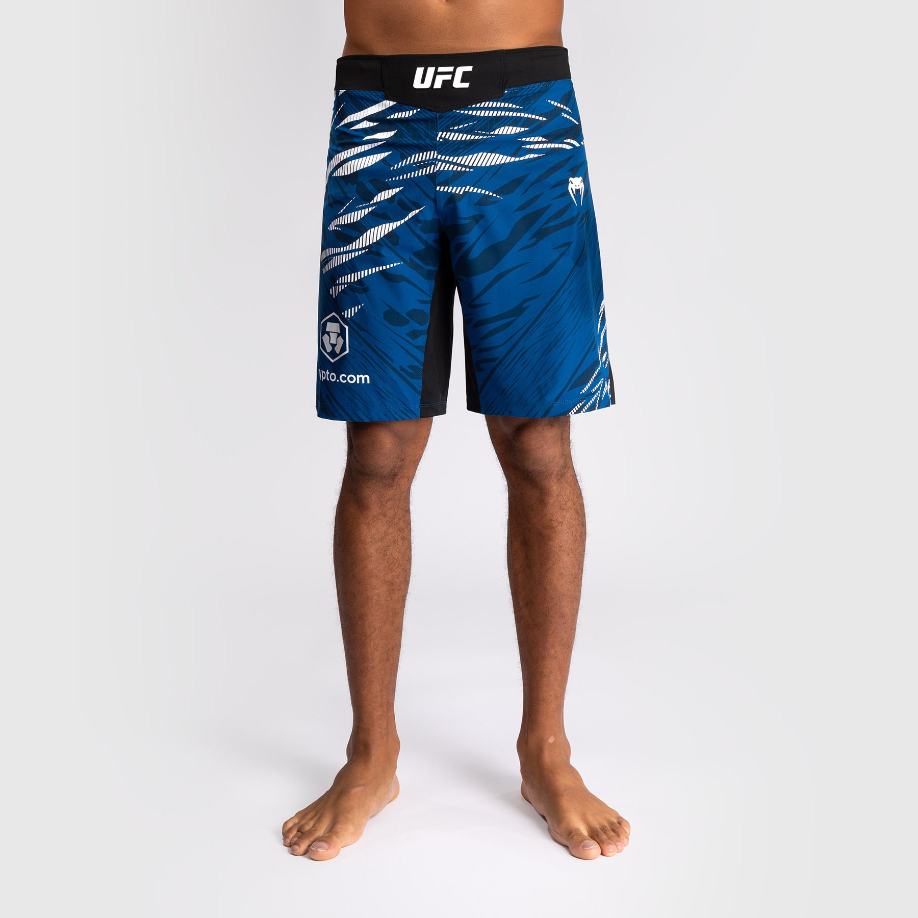 Shorts de Combat pour Hommes UFC Fusion by Venum Personnalisé Authentic Fight Night - Coupe Longue - Bleu - product-type_Shorts de MMA