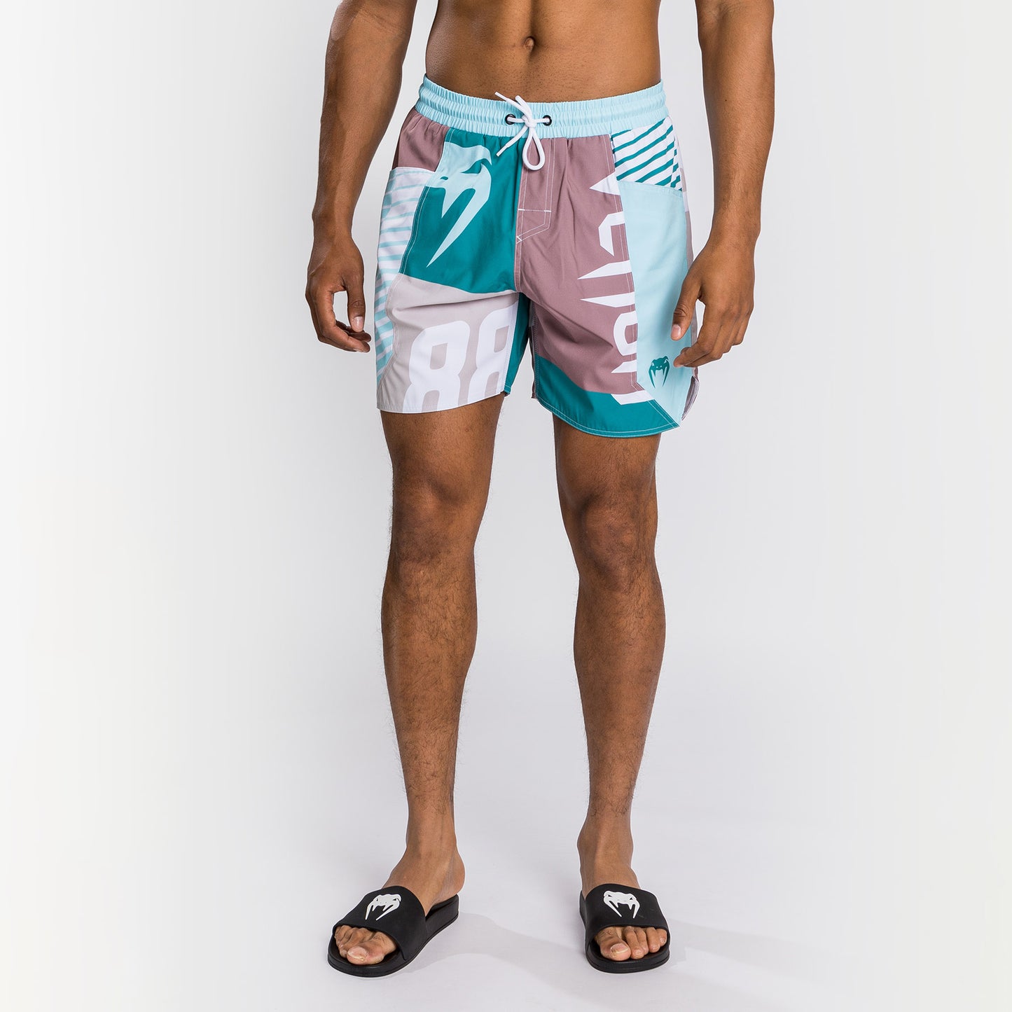 Short De Bain Venum Summer 88 - Clearwater/Bleu Mosaïque - product-type_Shorts de bain