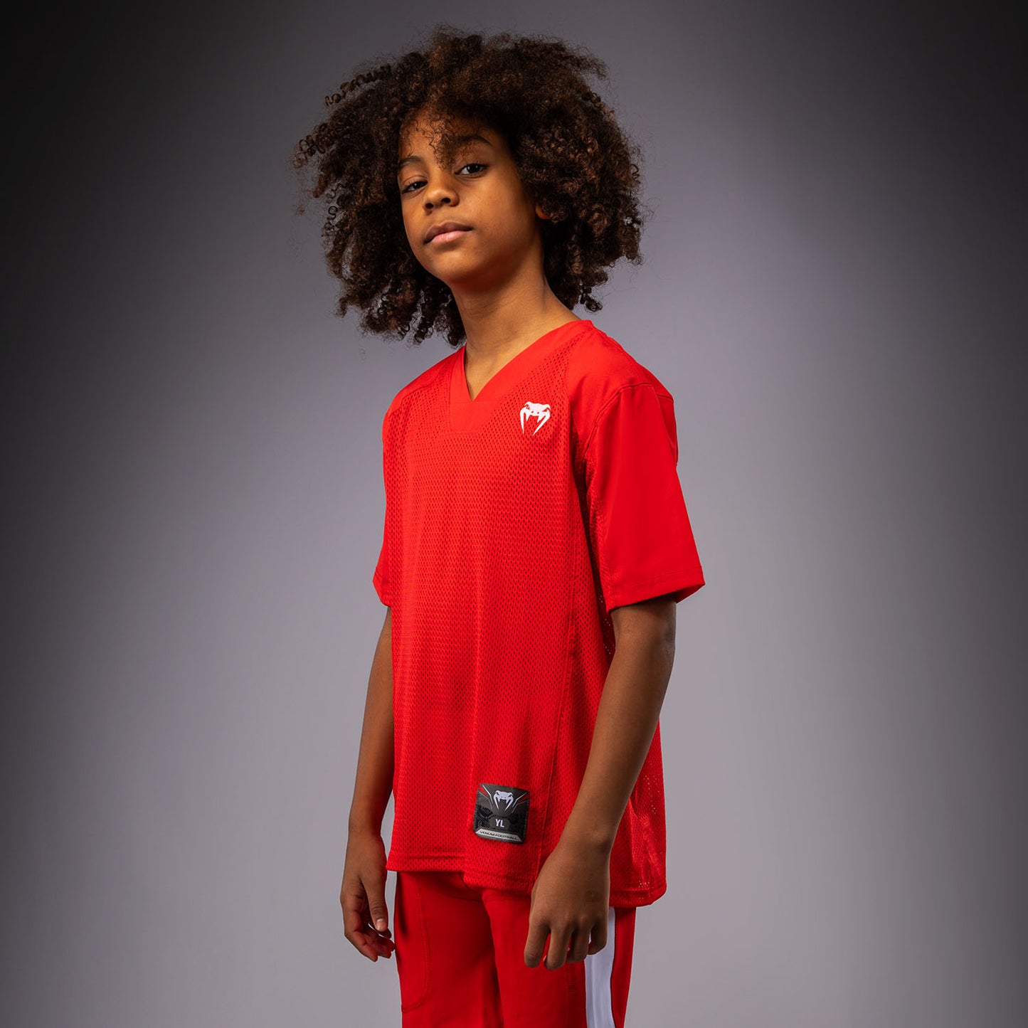 Maillot à manches Courtes pour Enfants Venum Elite Football - Rouge - product-type_T-Shirts Dry Tech