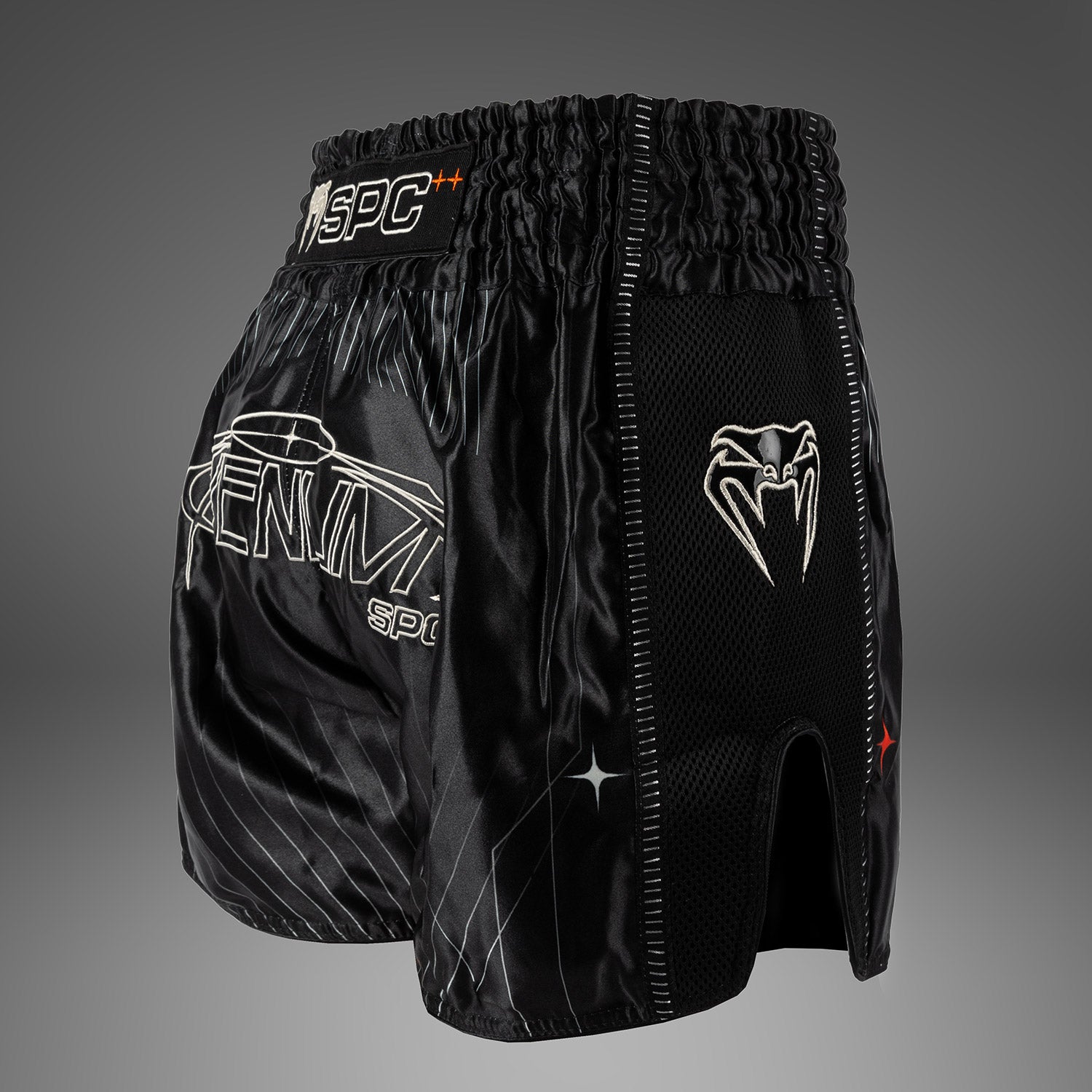 Short de Muay Thai Venum Eclipse – Noir/Ivoire - product-type_Shorts de Muay Thai