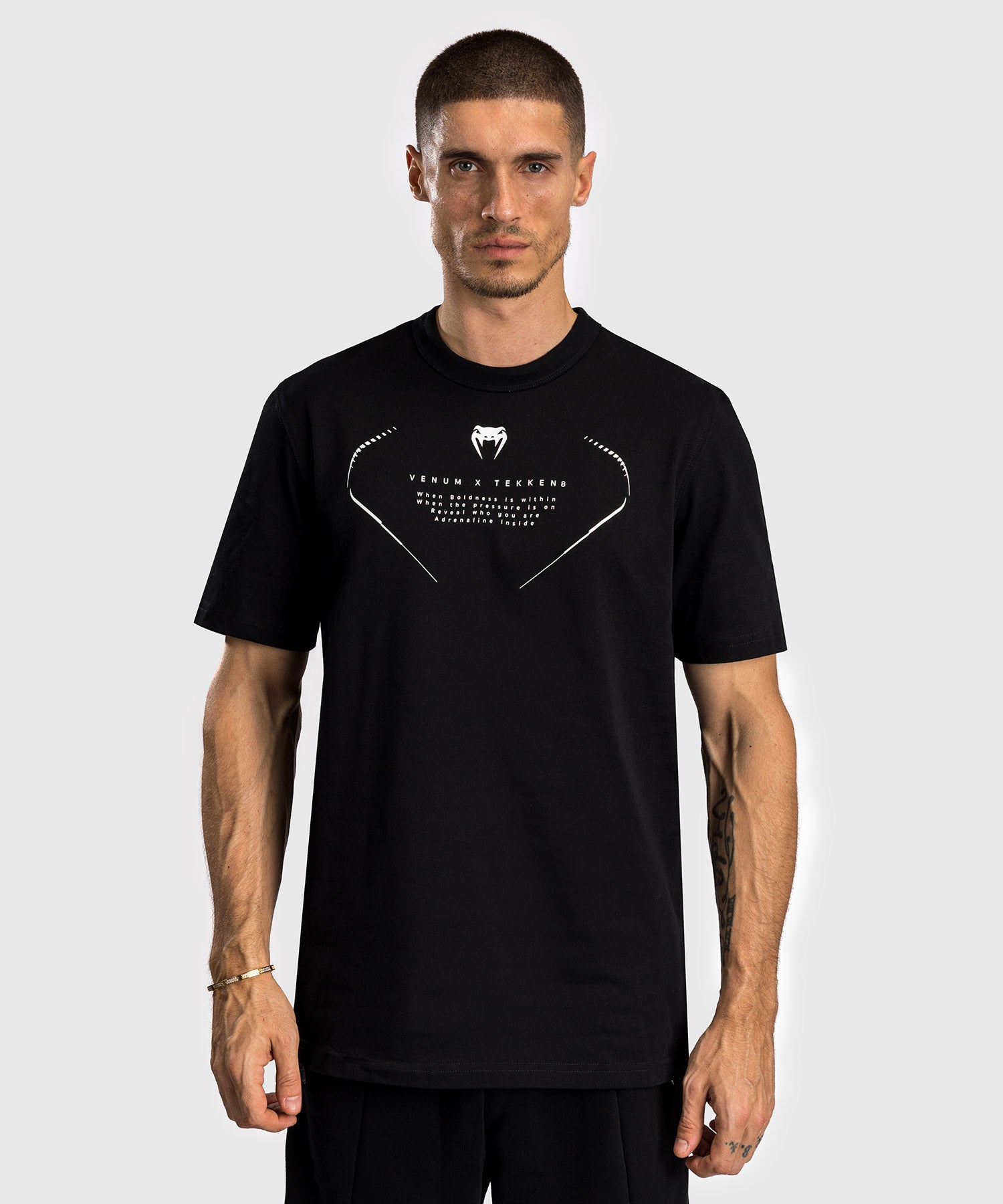 T-Shirt Venum x TEKKEN 8 - Jin Kazama - Noir/Noir/Blanc - product-type_T-Shirts