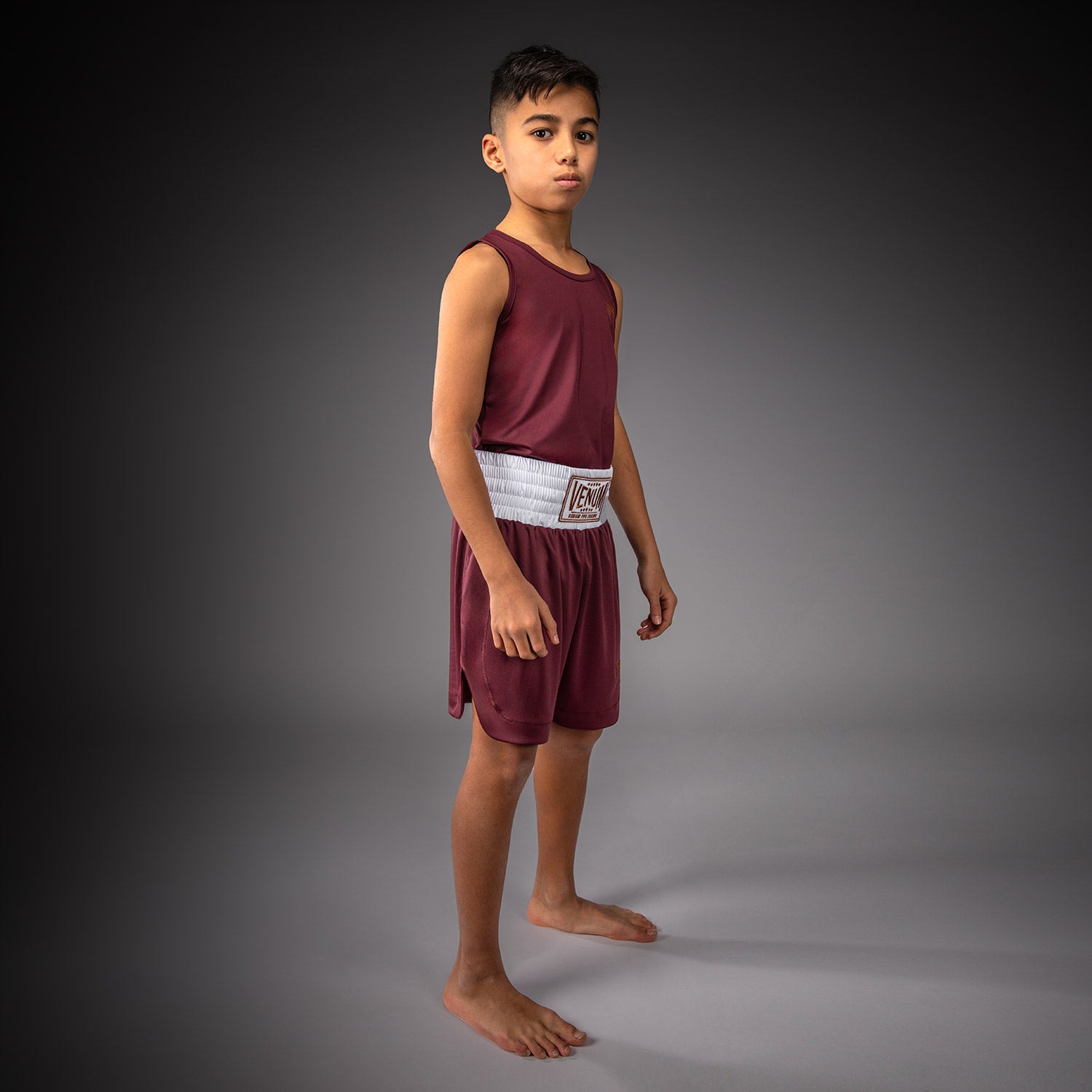 Short de Boxe Venum Classic Pour Enfants – Bordeaux - product-type_Shorts de boxe