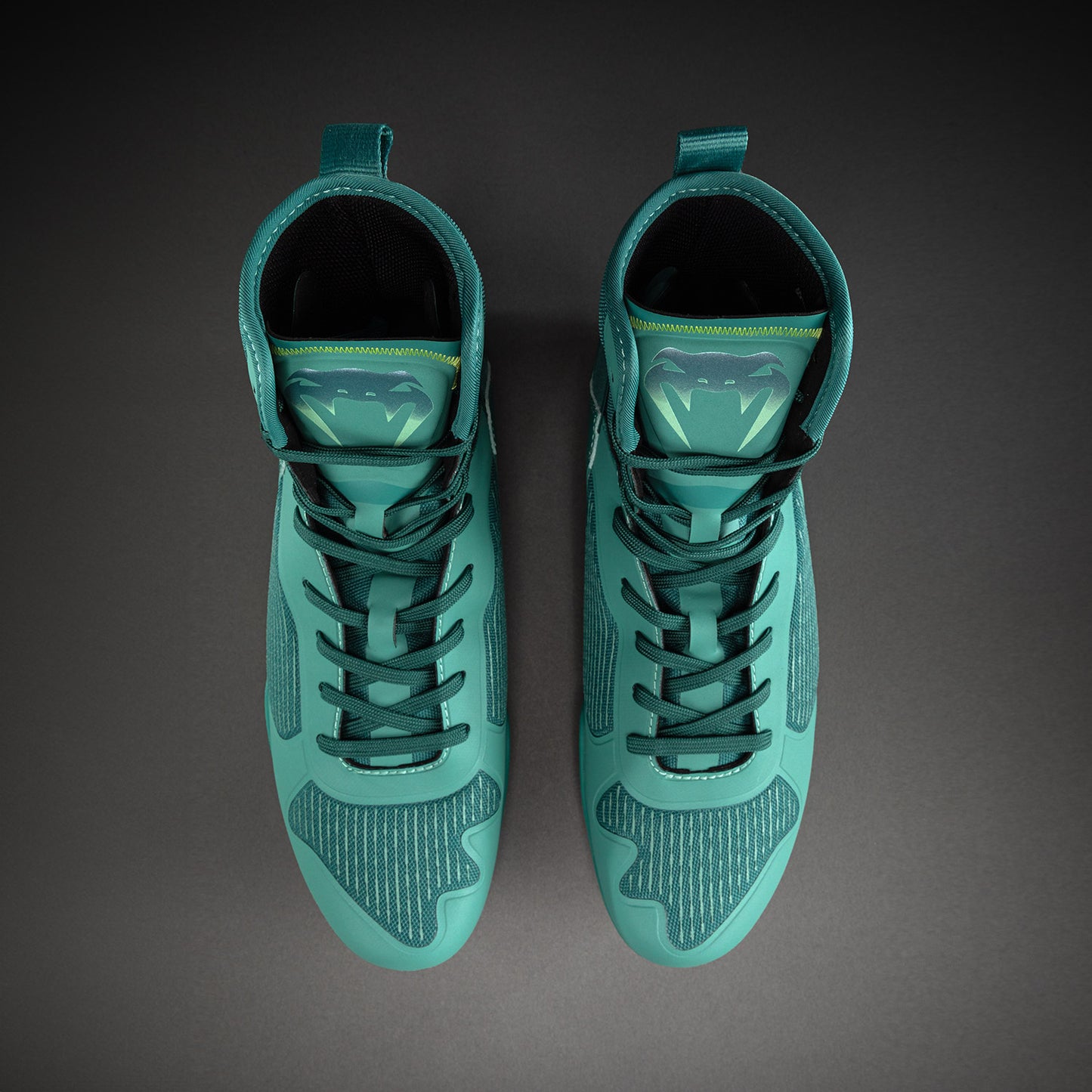 Chaussures de Boxe Venum Elite Neo – Vert/Jaune Néon