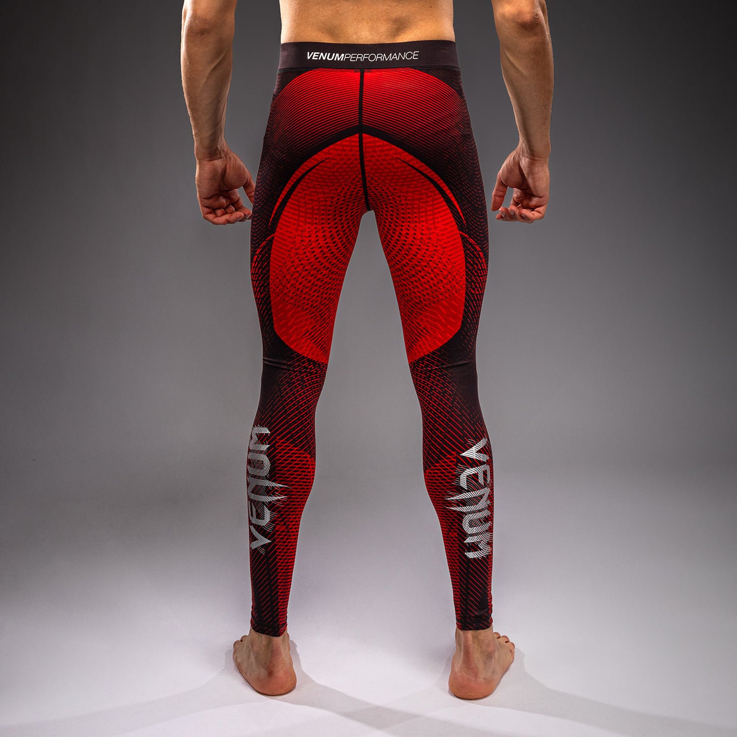 Pantalon de compression Venum Galactic 3.0 - Rouge/Argent