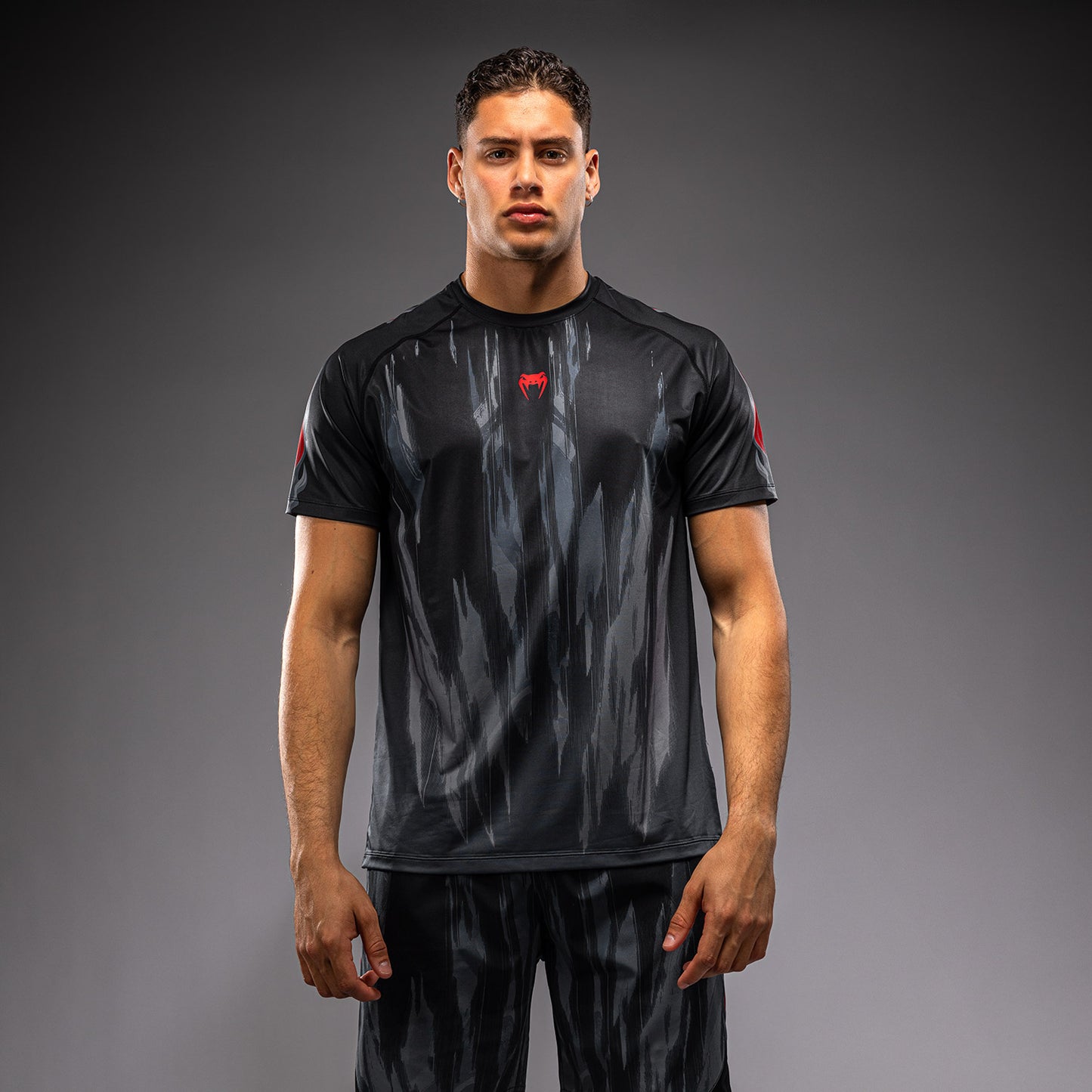 T-shirt Dry Tech Venum Demon - Noir/Gris