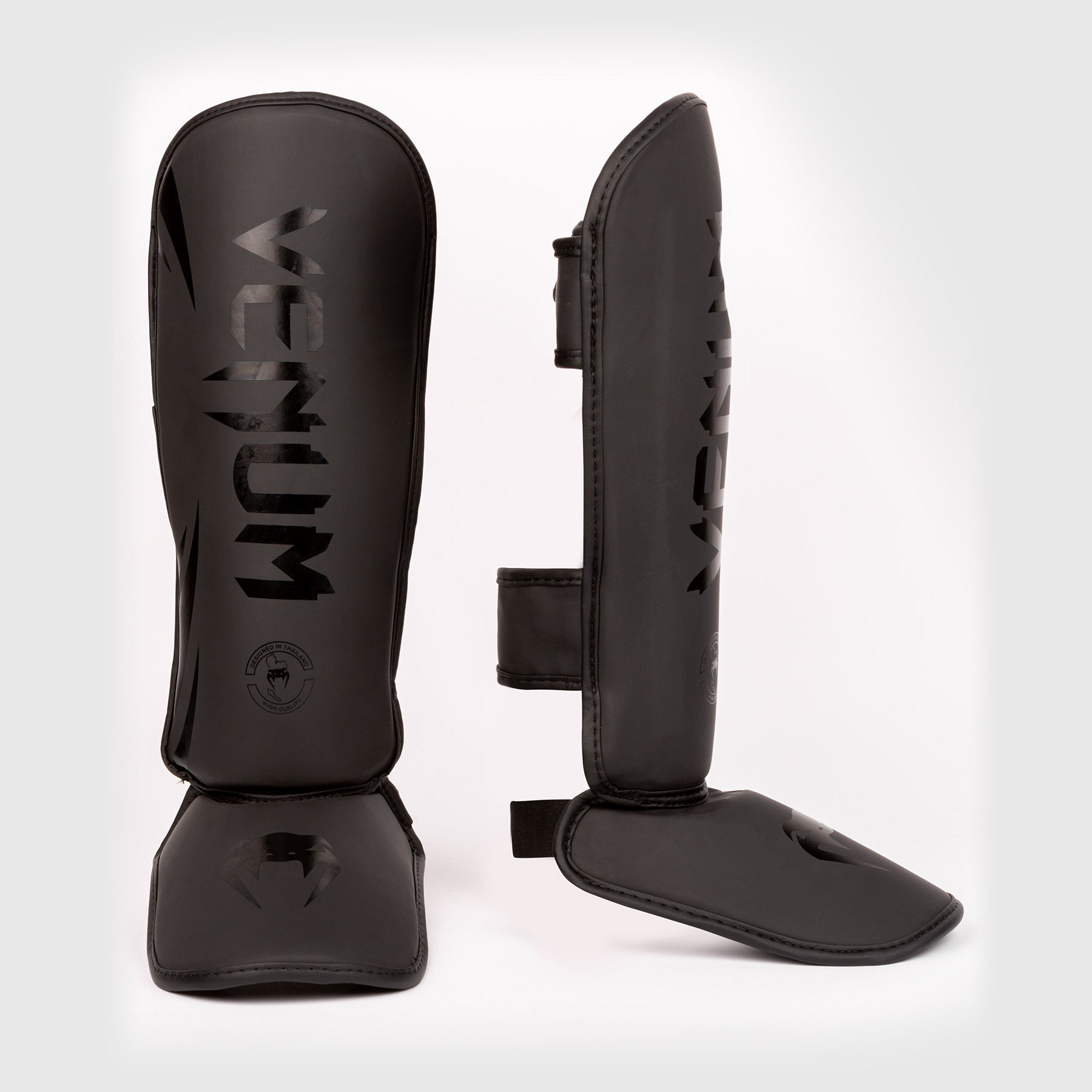 Protège-Tibias Venum Challenger pour Enfants - NOIR/NOIR - product-type_Protège-tibias
