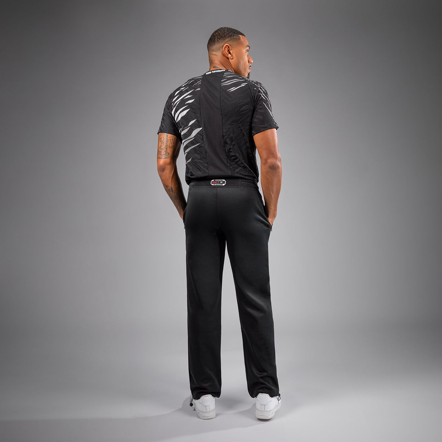Pantalon Coupe Droite pour Hommes UFC Fusion by Venum Authentic Fight Night - Noir - product-type_Pantalons de jogging