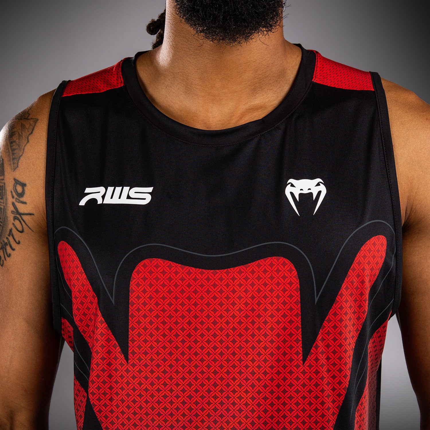 Débardeur Dry-Tech Homme Venum x RWS 2.0 – Noir/Rouge - product-type_Débardeurs