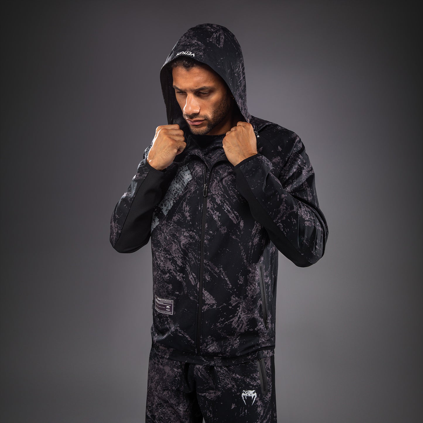 Veste de Survêtement Venum Rage & Workout - Noir/Gris
