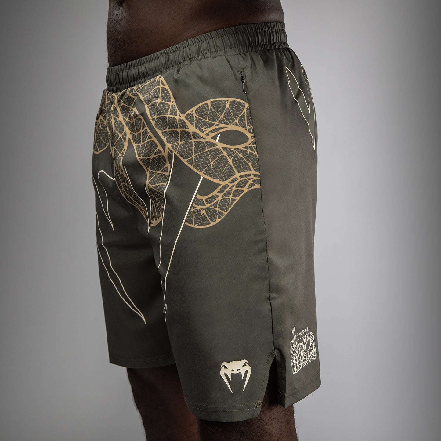 Short de Training Venum Serpenti – Kaki/Bronze/Ivoire - product-type_Shorts de training