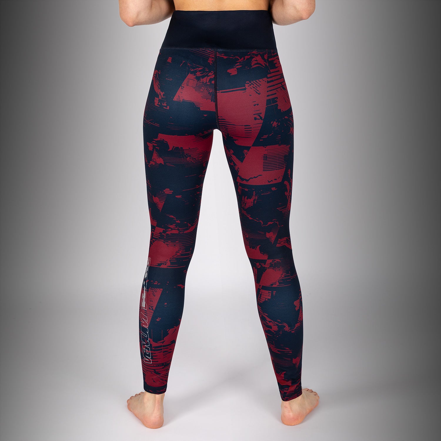 Legging Femme UFC Zenith by Venum Authentic Fight Week - Bleu marine/Bordeaux/Argent - product-type_Leggings