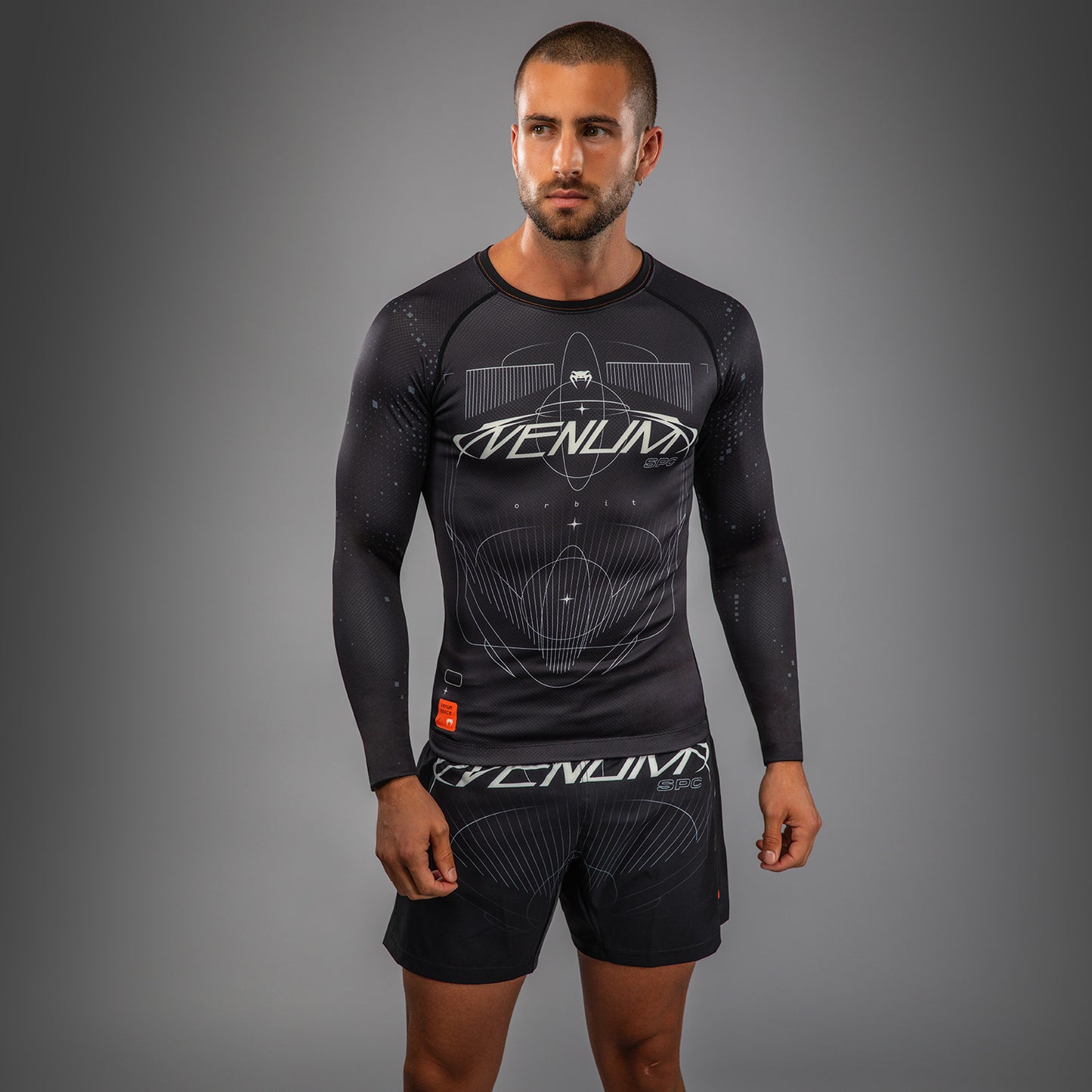 Rashguard Manches Longues Venum Eclipse – Noir/Ivoire - product-type_T-Shirts de Compression