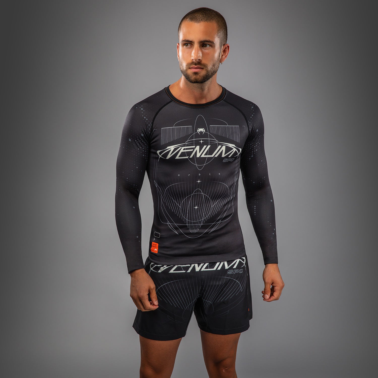 Rashguard Manches Longues Venum Eclipse – Noir/Ivoire - product-type_T-Shirts de Compression