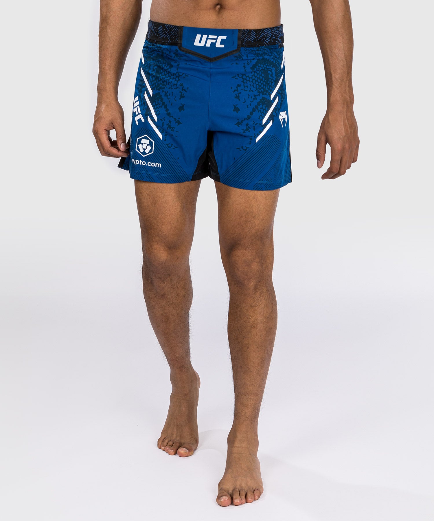 Short de combat personnalisé Coupe courte pour Hommes UFC Adrenaline by Venum Authentic Fight Night – Bleu - Shorts de MMA