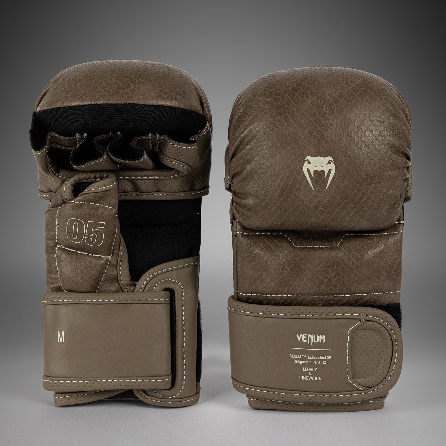 Gants de Sparring MMA Venum Impact Evo Scales – Marron - product-type_Gants de MMA