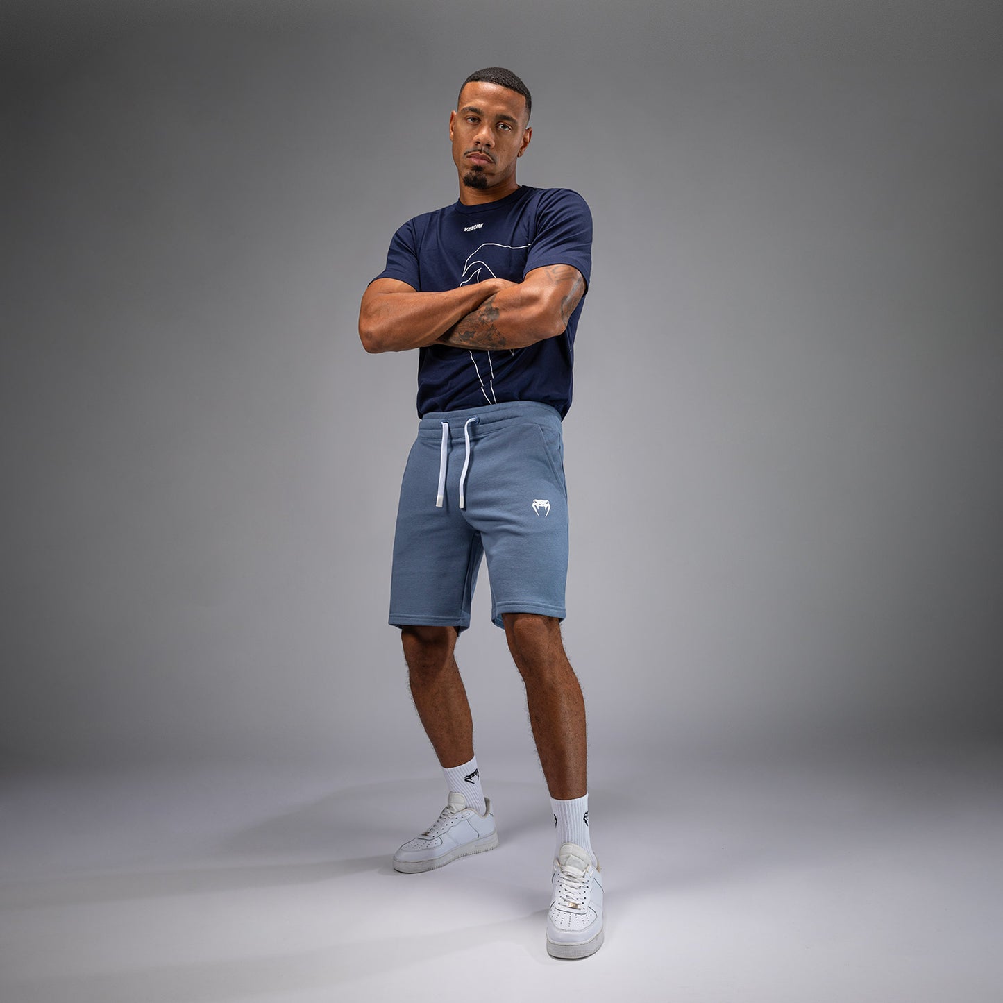 Short Venum Classic pour Hommes - Bleu Océan - product-type_Shorts en Coton