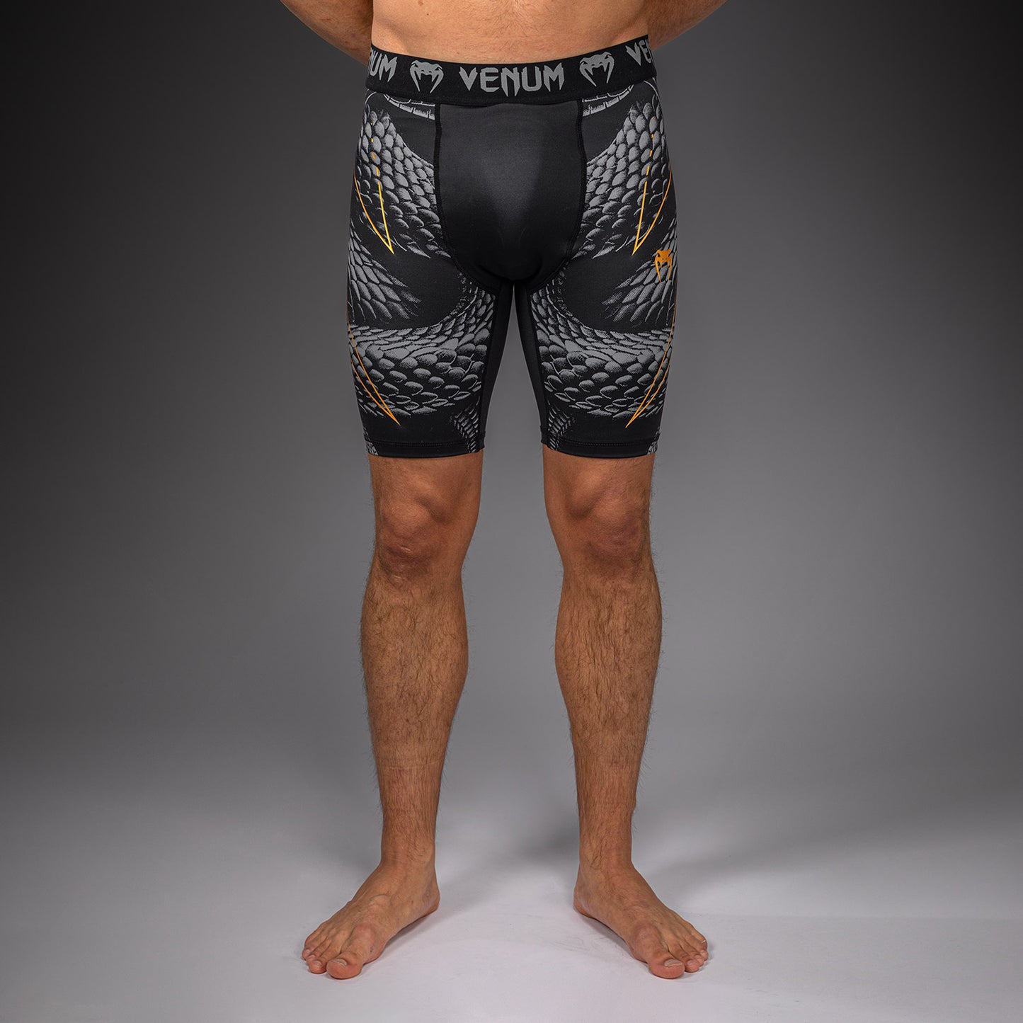 Short de Compression Venum Matupa - Noir/Gris/Or - product-type_Shorts de compression