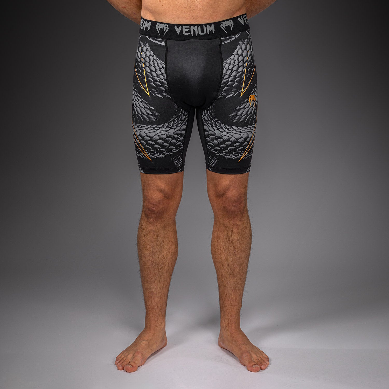 Short de Compression Venum Matupa - Noir/Gris/Or - product-type_Shorts de compression