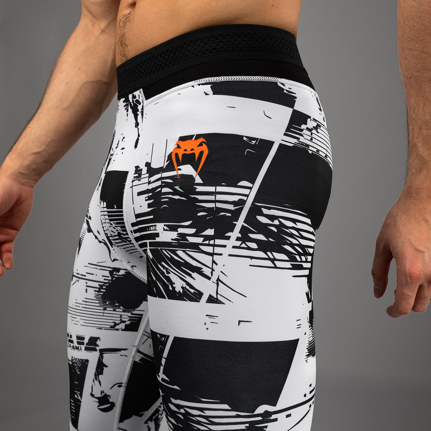 Legging Performance Homme UFC Zenith by Venum Authentic Fight Week - Blanc