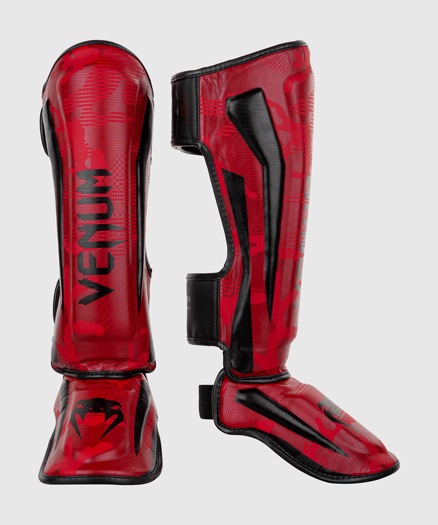 Protège-tibias Venum Elite – Rouge Camo - product-type_Protège-tibias