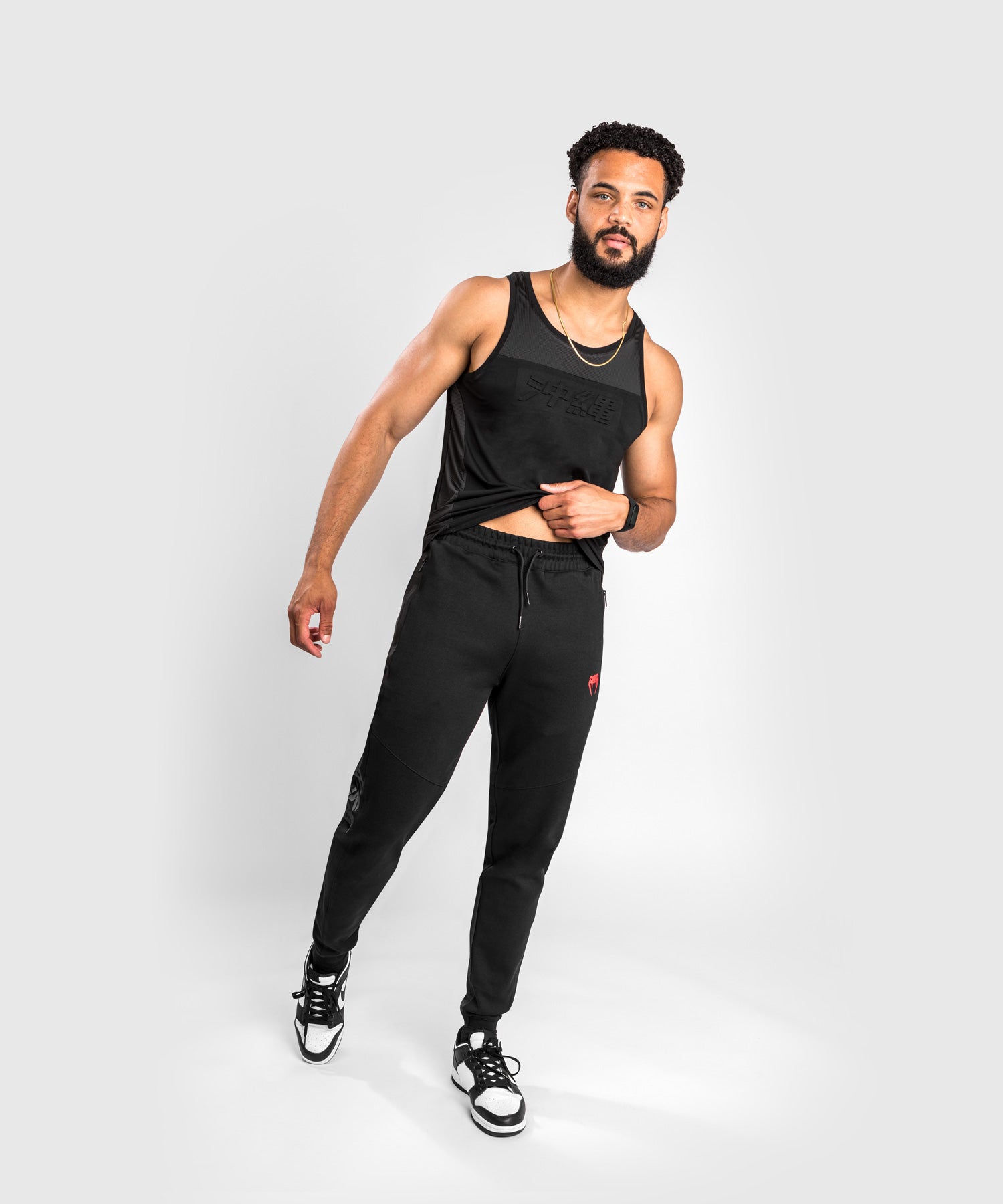 Pantalon De Jogging Venum Okinawa 3.0 - Noir/Rouge - product-type_Pantalons de jogging