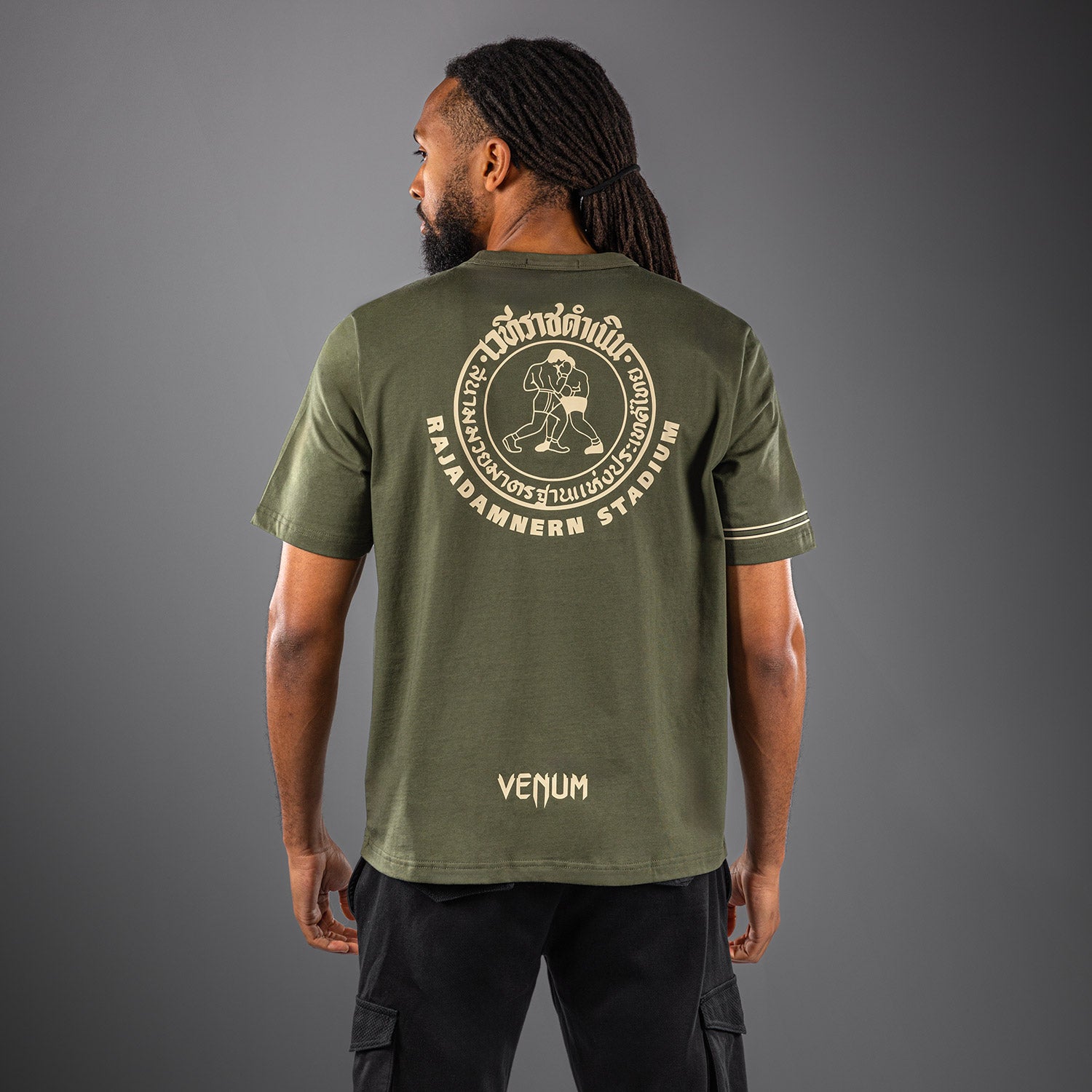 T-Shirt Venum Rajadamnern - Vert Militaire - product-type_T-Shirts