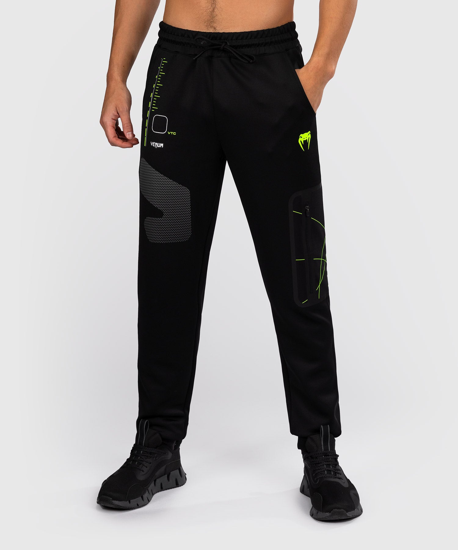 Jogging Venum Training Camp 4.0 - Noir/Vert Fluo - product-type_Pantalons de jogging