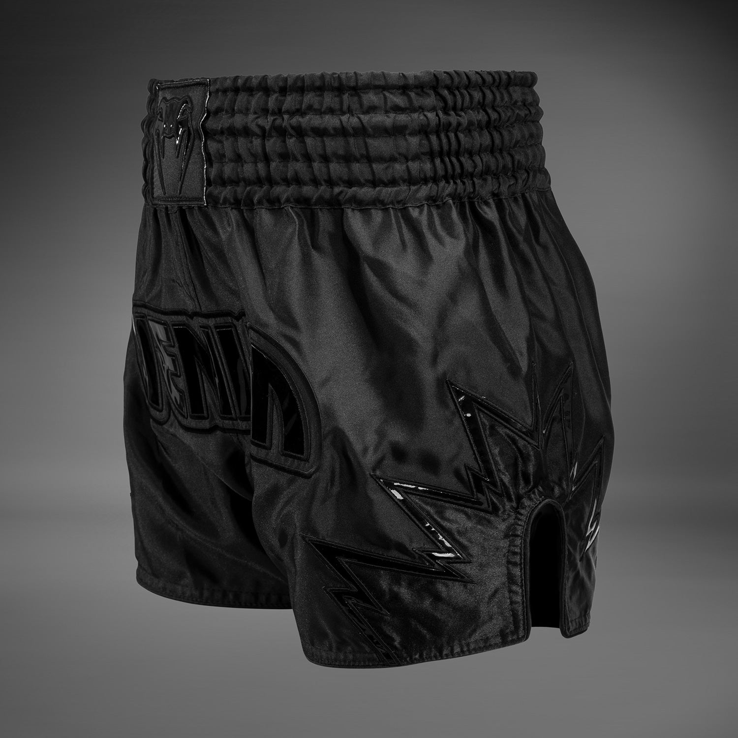 Shorts de Muay Thai Venum Inferno - Noir/Noir - product-type_Shorts de Muay Thai