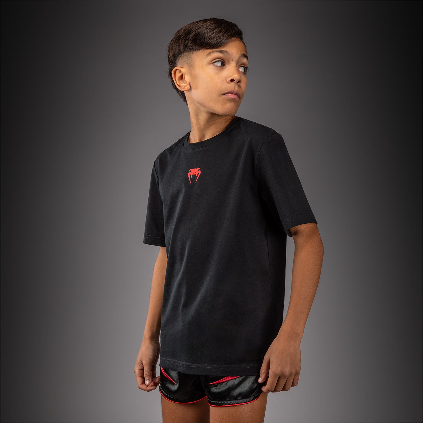 T-shirt en Coton Pour Enfant Venum Attack - Noir/Rouge