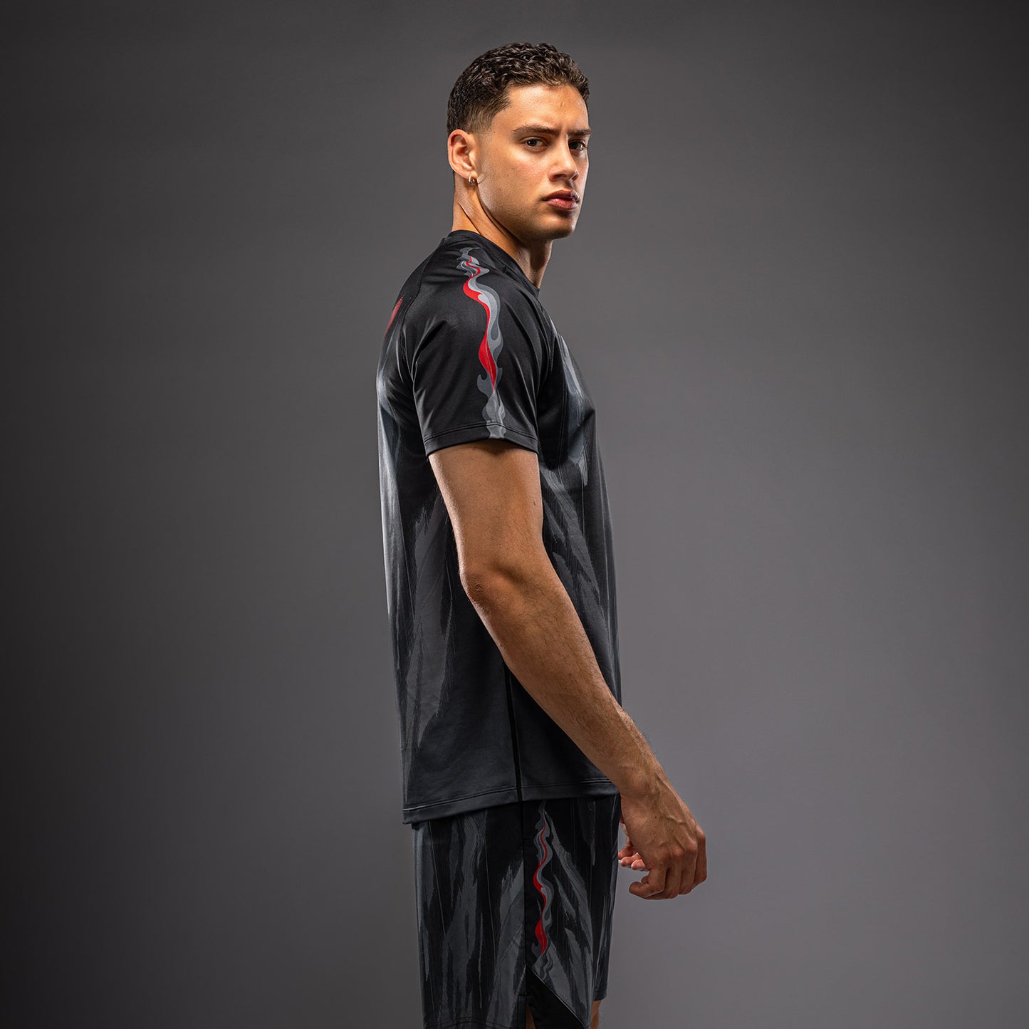 T-shirt Dry Tech Venum Demon - Noir/Gris