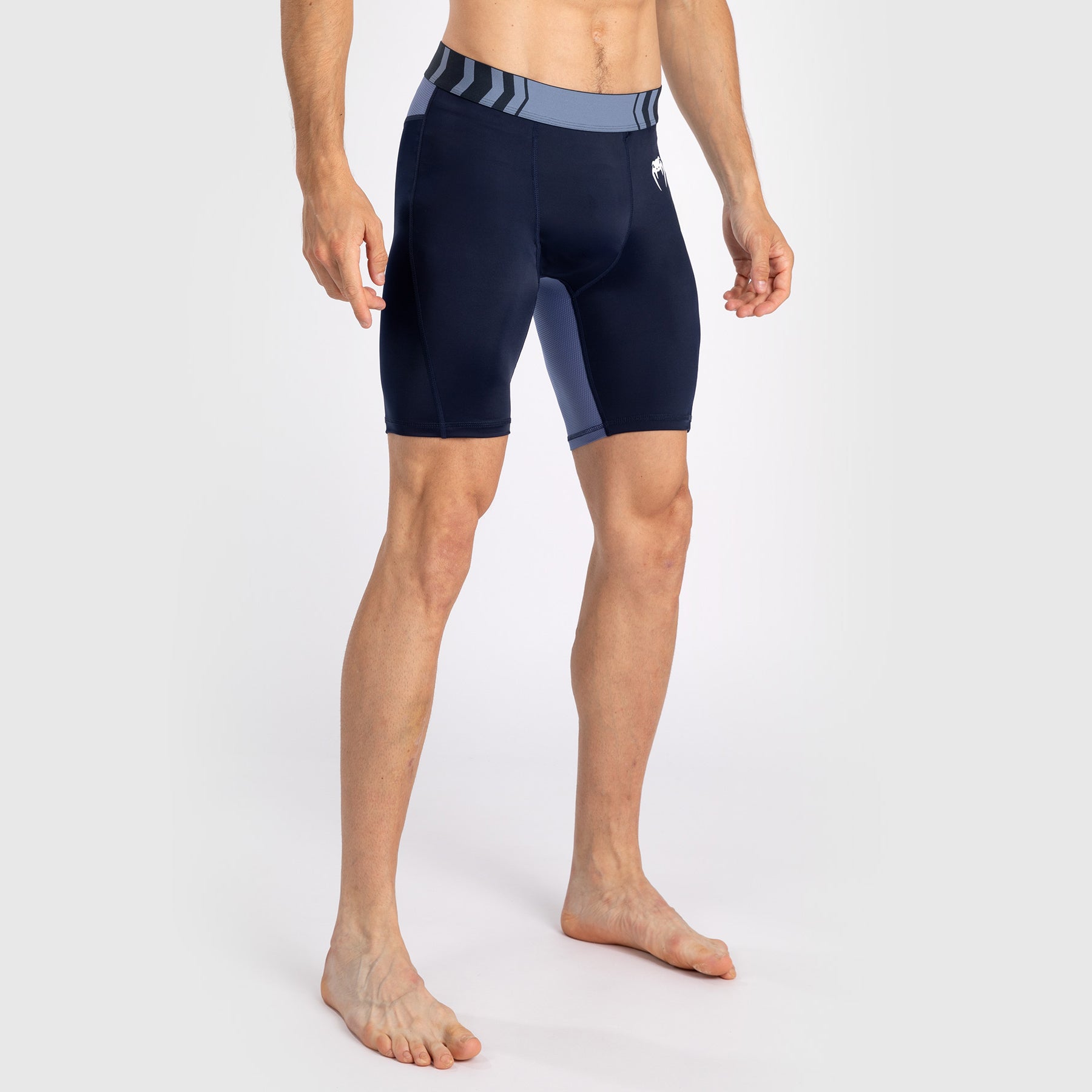 Short de compression pour Hommes Venum Tempest - Bleu Marine/Bleu - product-type_Shorts de compression