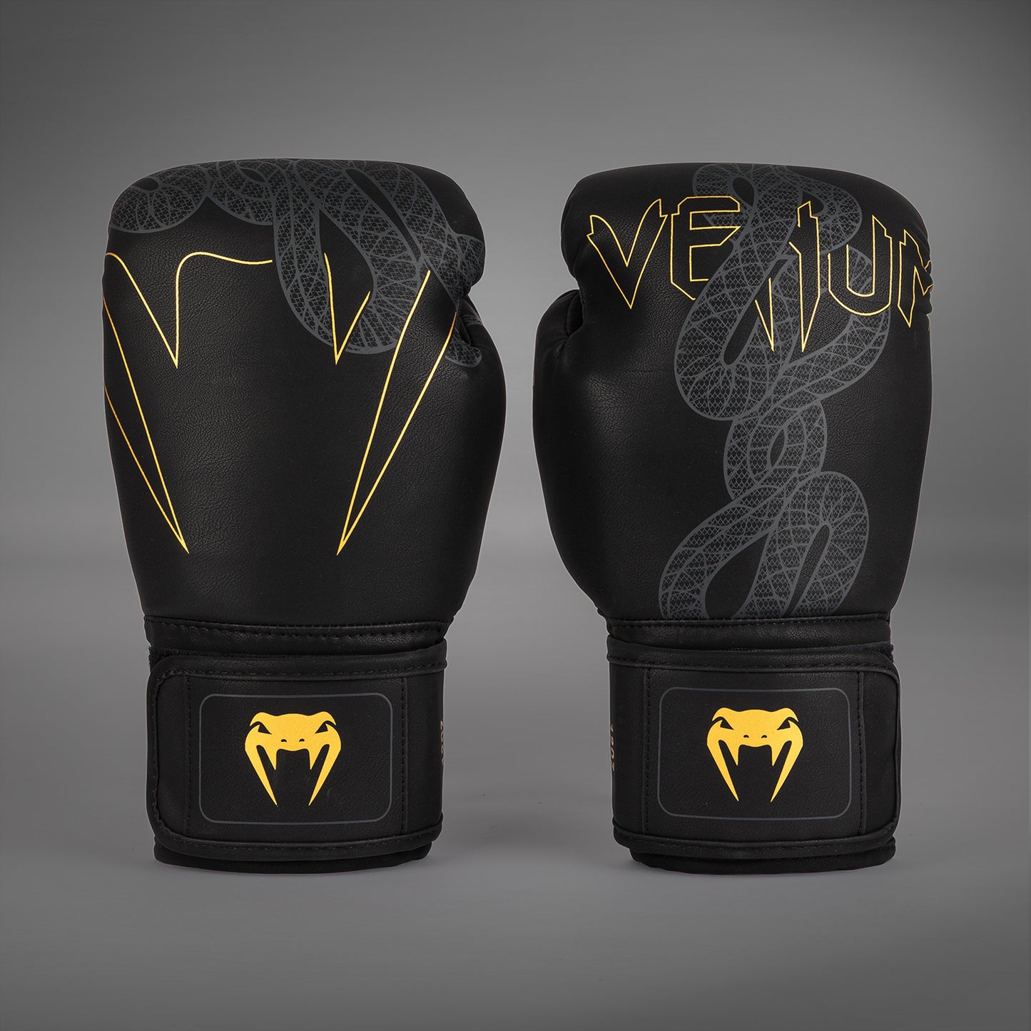 Gants de Boxe Venum Serpenti – Noir/Argent/Or - product-type_Gants de boxe