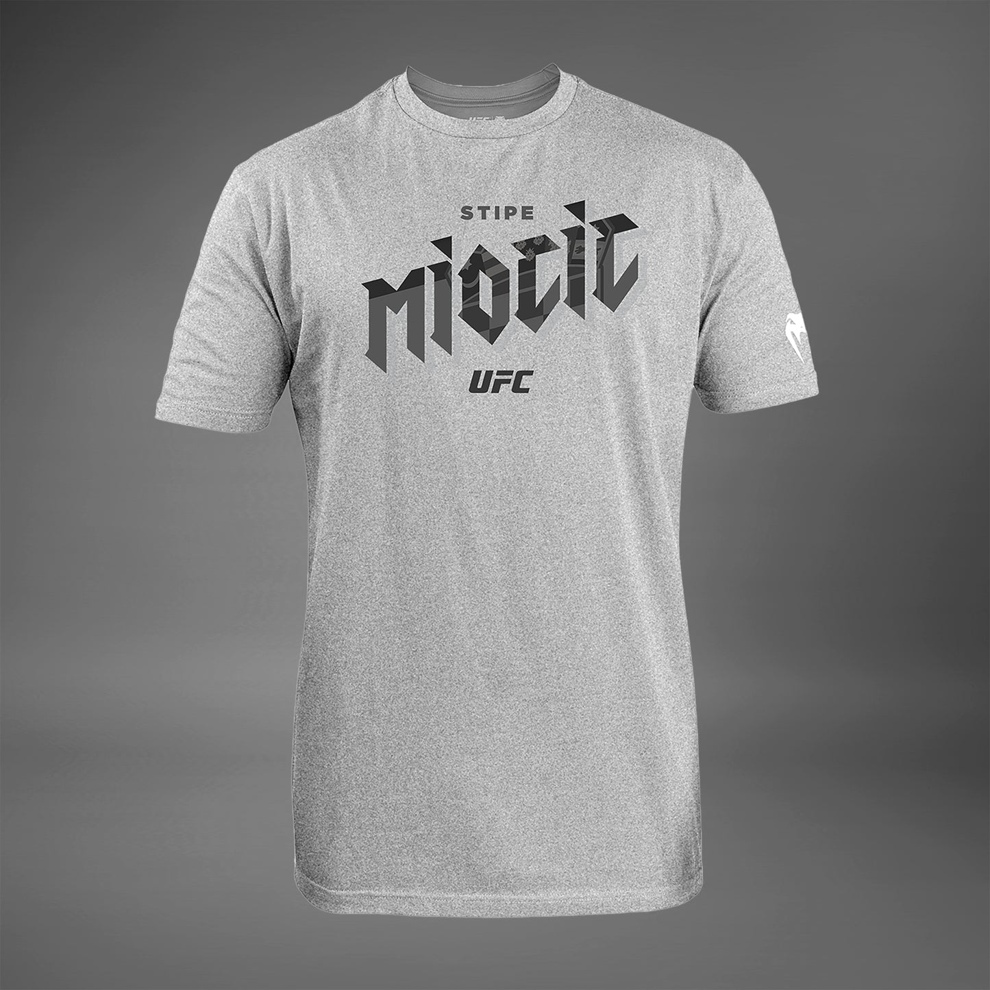 T-Shirt pour Hommes UFC Unrivaled by Venum Stipe Miocic - Gris Mélangé - product-type_T-Shirts