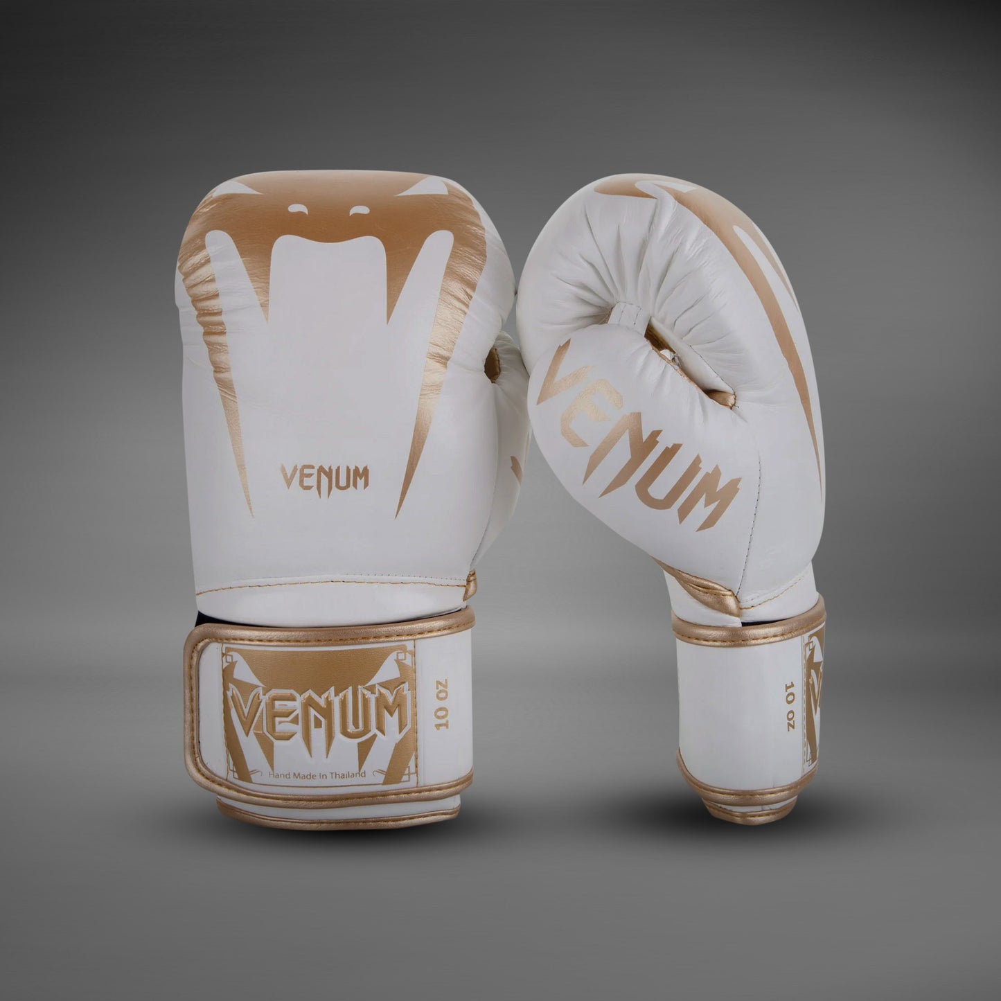 Gants de boxe Venum Giant 3.0 - Cuir Nappa - Blanc/Doré - product-type_Gants de boxe